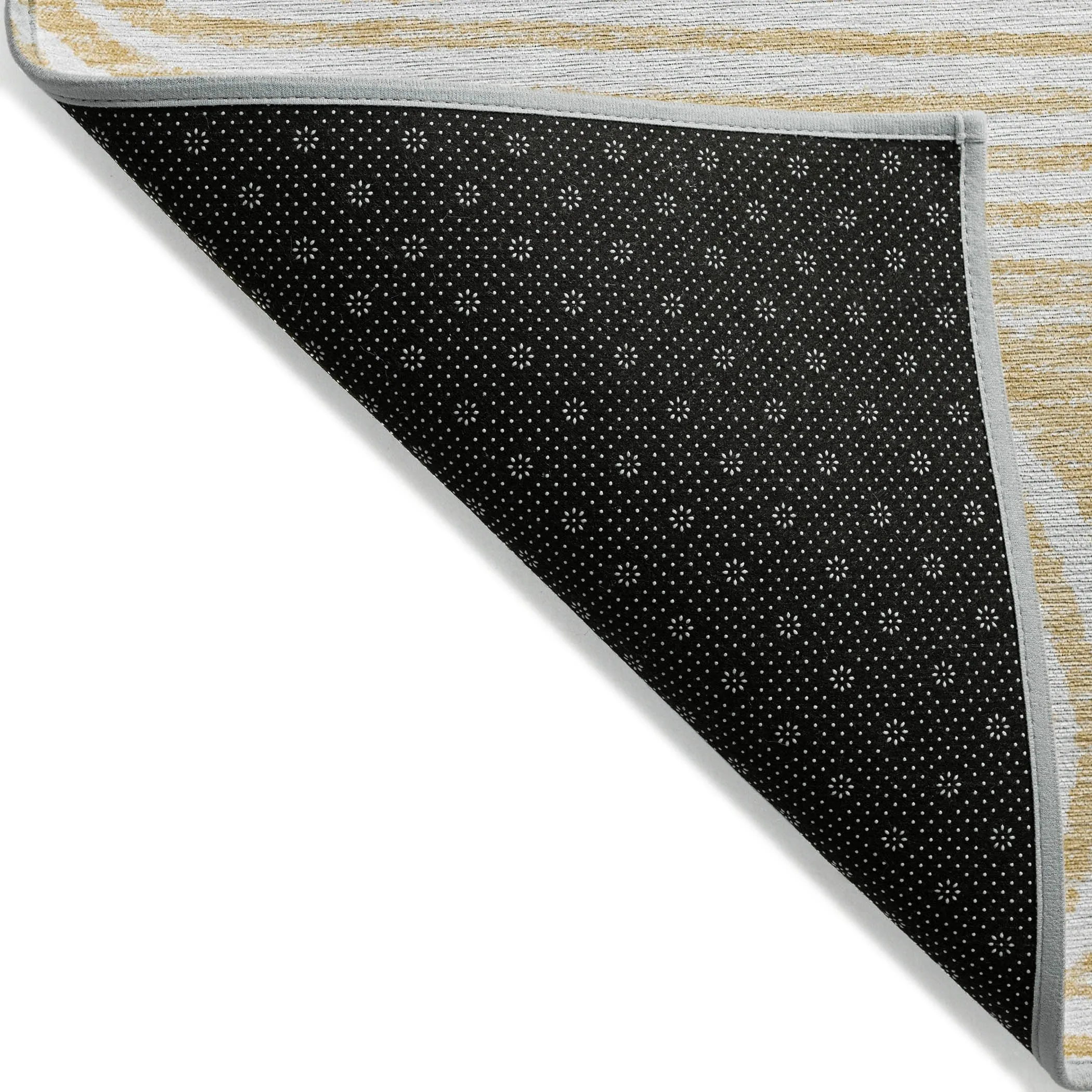Machine Washable Indoor/ Outdoor Modern Vibes Chantille Rug