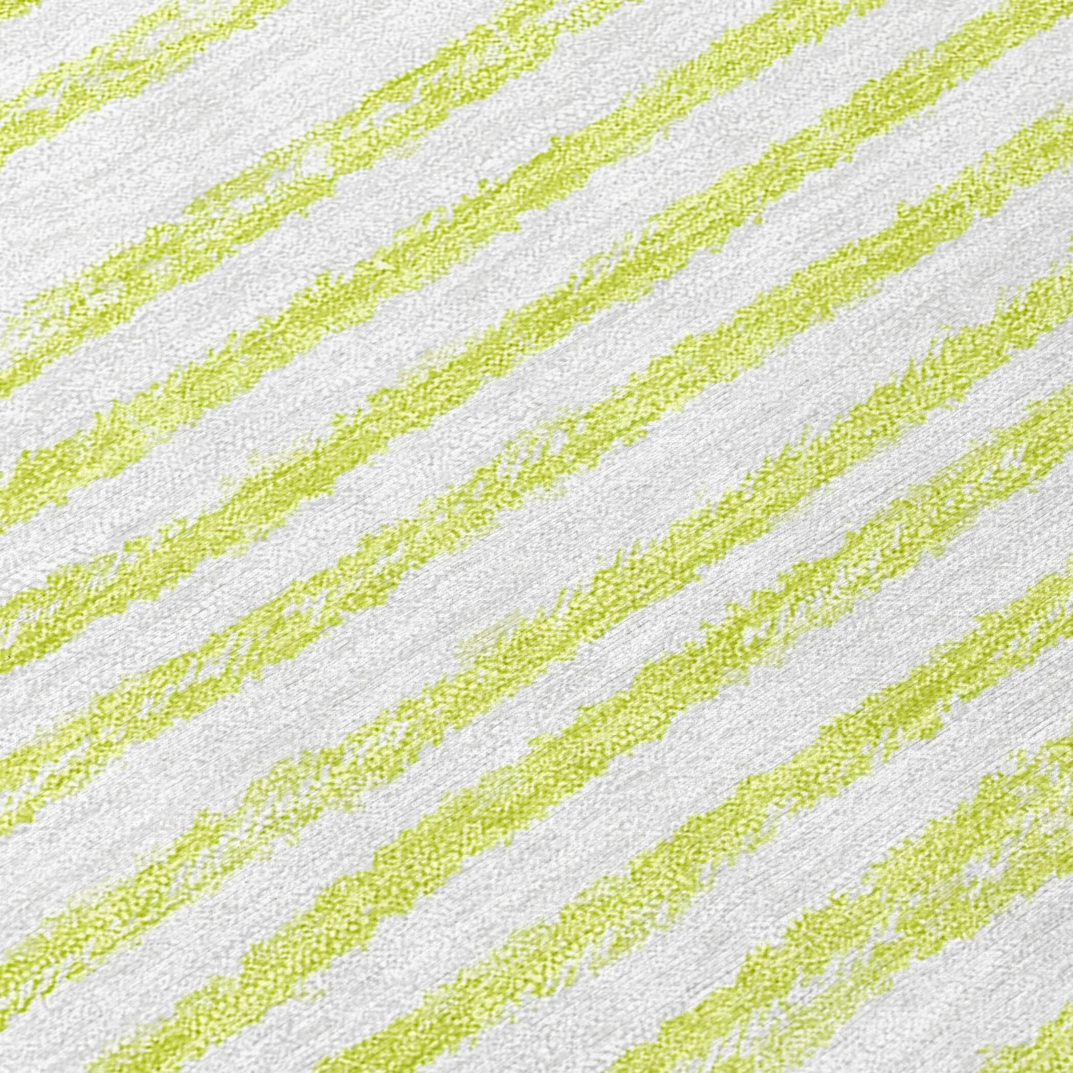 Machine Washable Indoor/ Outdoor Modern Vibes Chantille Rug
