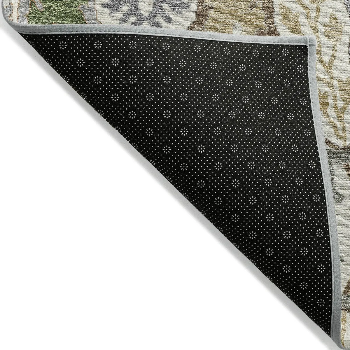 Machine Washable Indoor/ Outdoor Traditional Craftsman Chantille Rug