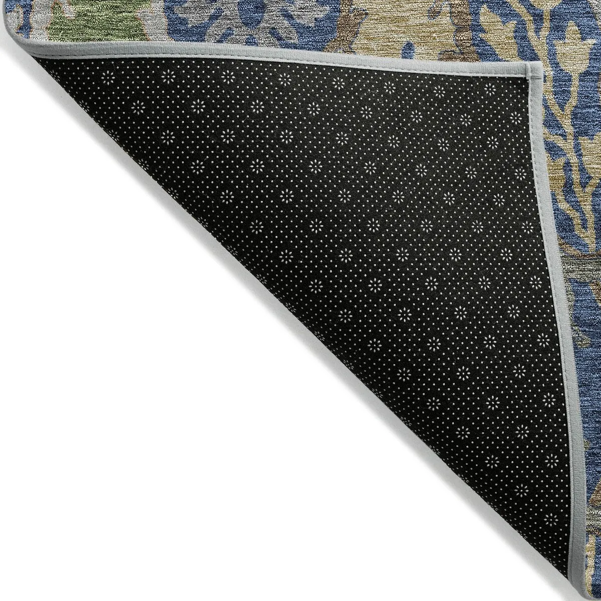 Machine Washable Indoor/ Outdoor Traditional Craftsman Chantille Rug