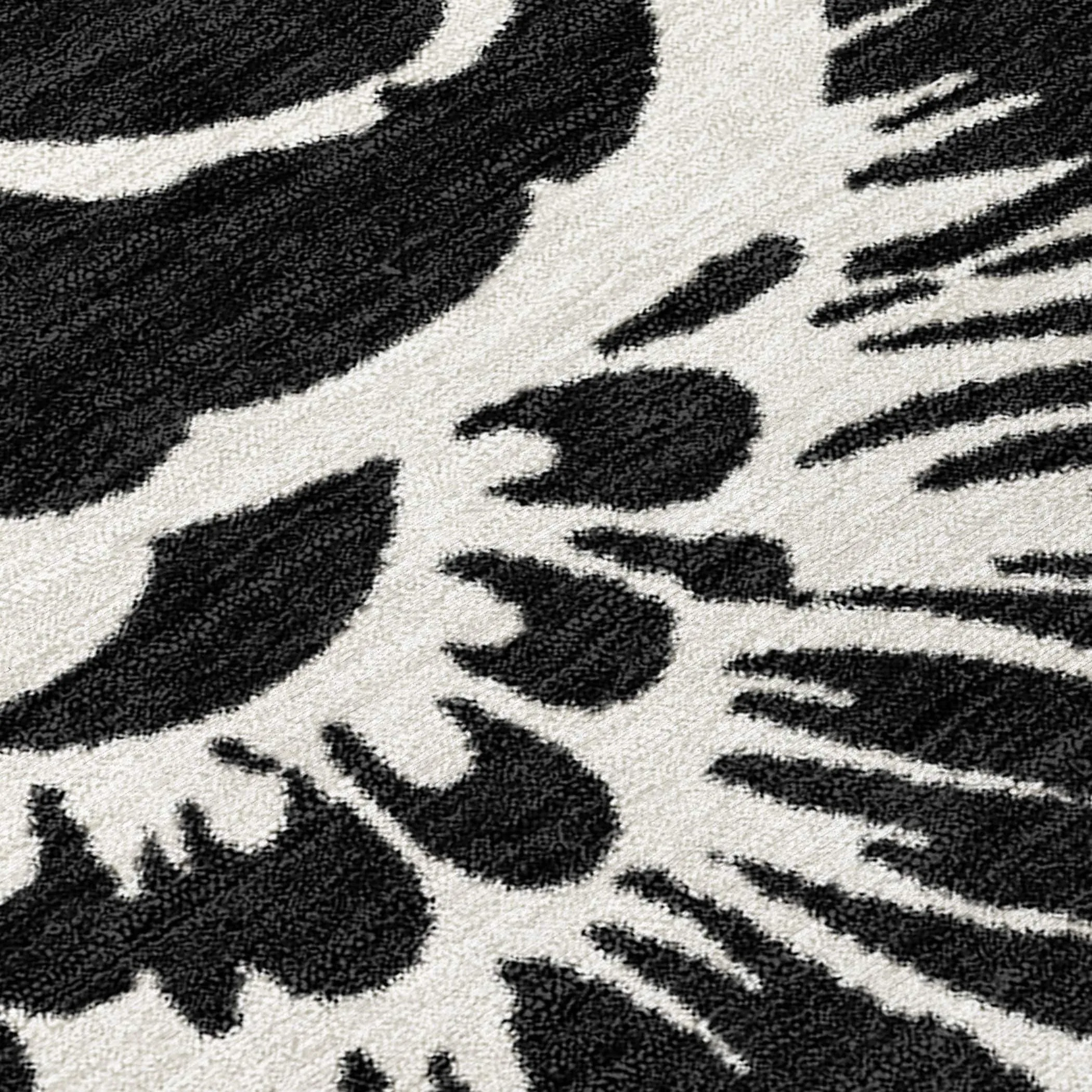 Machine Washable Indoor/ Outdoor Whimsy Floral Chantille Rug