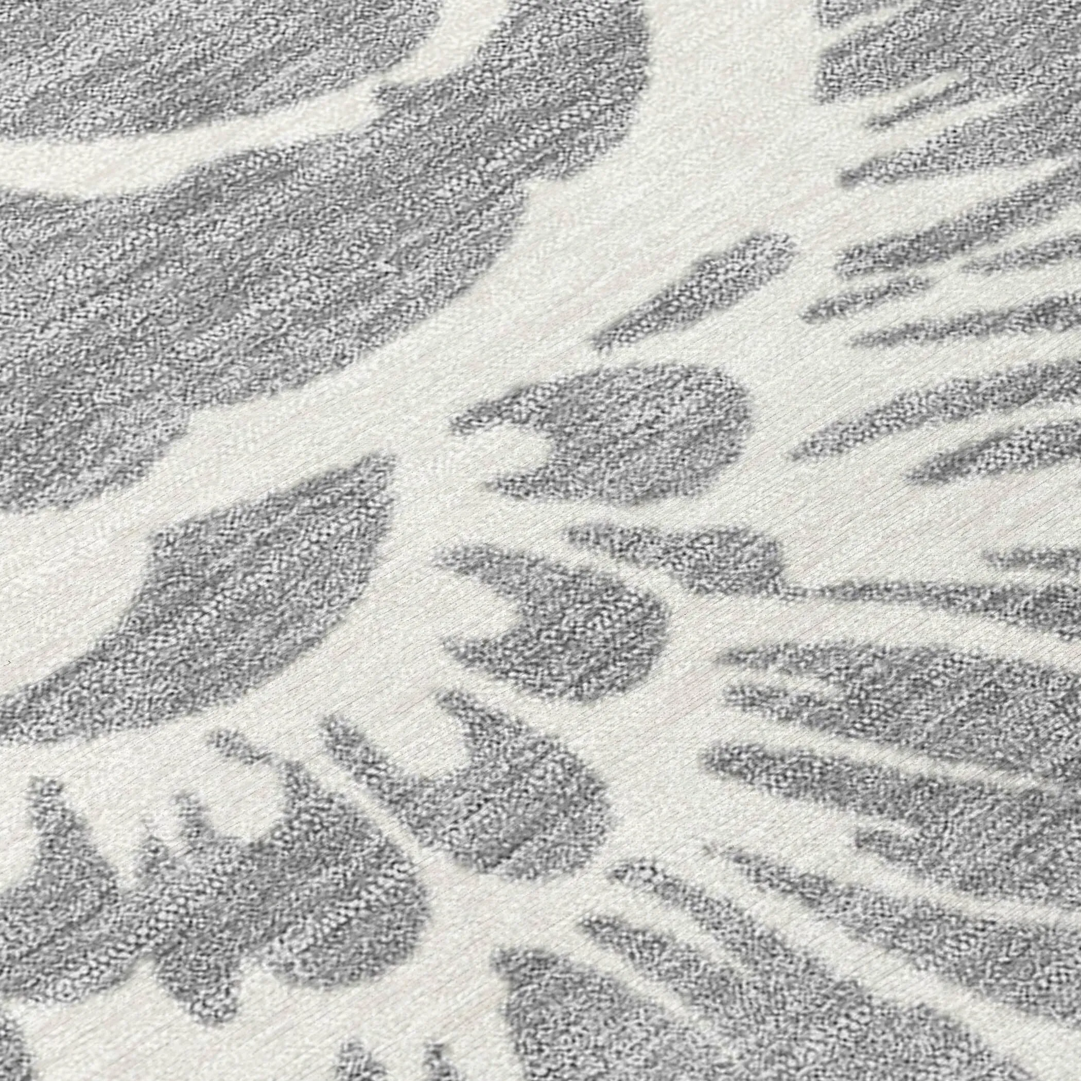 Machine Washable Indoor/ Outdoor Whimsy Floral Chantille Rug