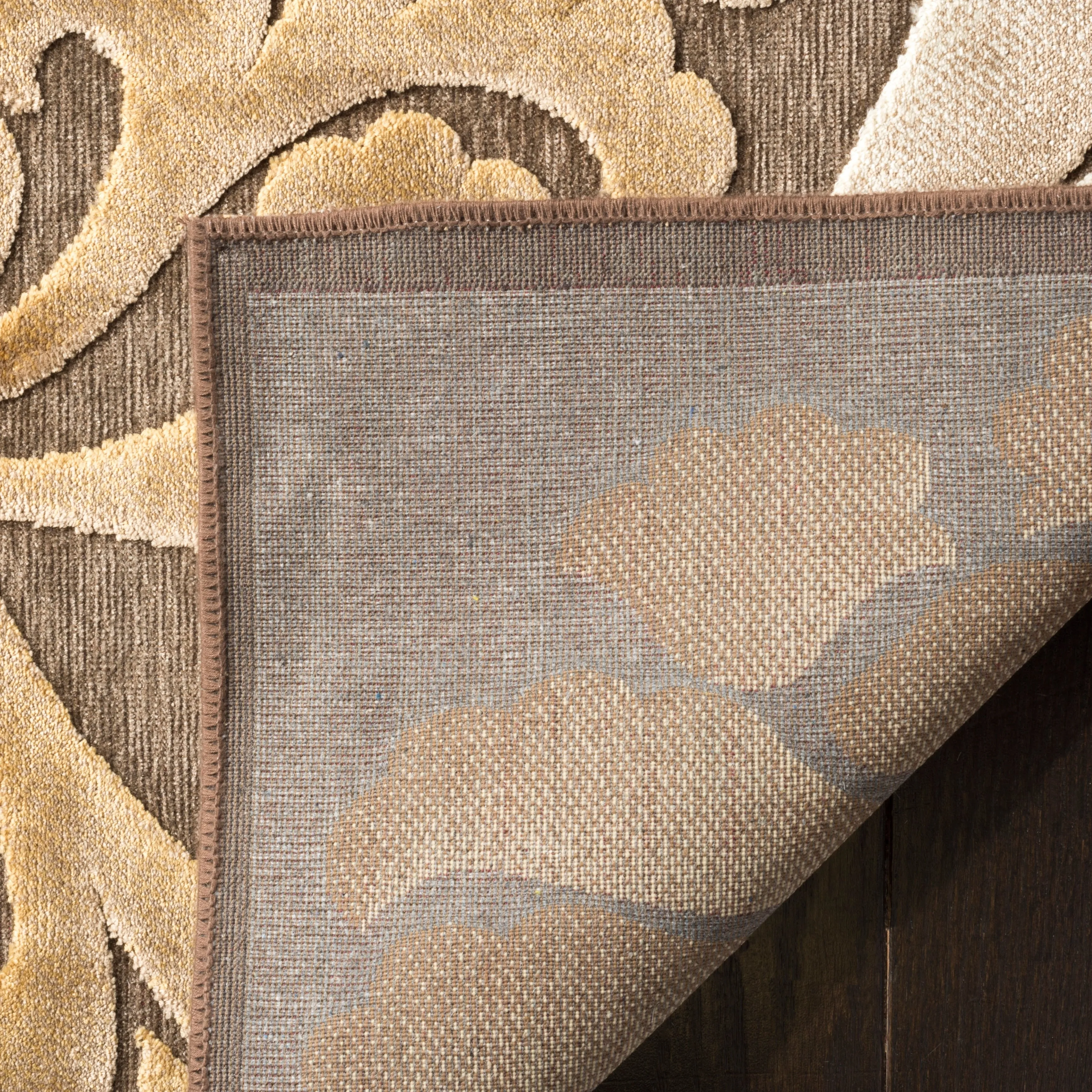 Martha Stewart by SAFAVIEH Handmade Floating Dahlia Viscose Rug