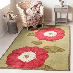Martha Stewart by SAFAVIEH Pauliina Floral Wool Rug