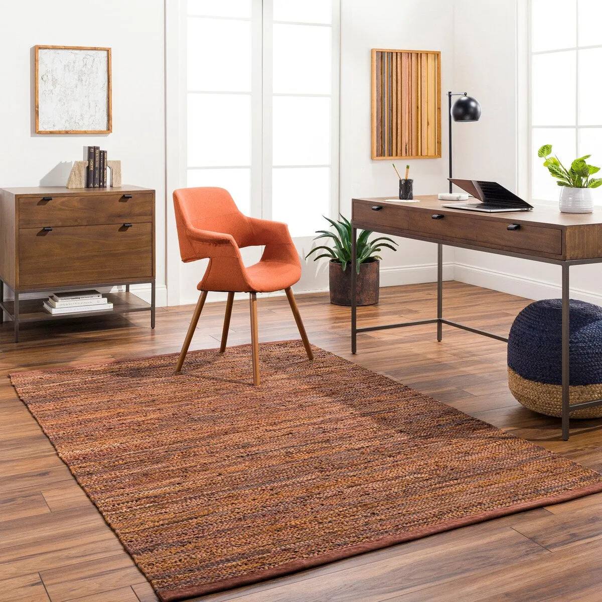Mendoza Modern Stripe Area Rug
