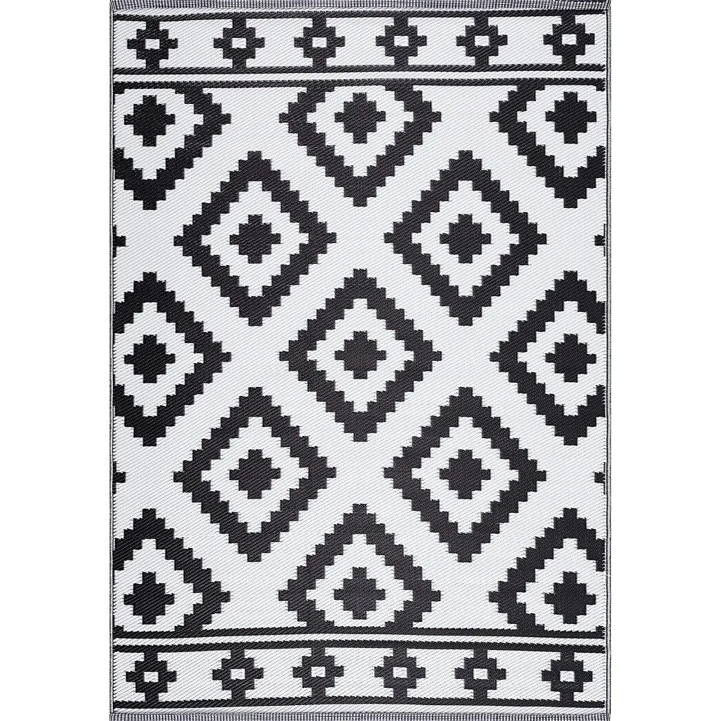 Milan Lightweight Reversible Recycled Plastic Outdoor Floor Mat/Rug
