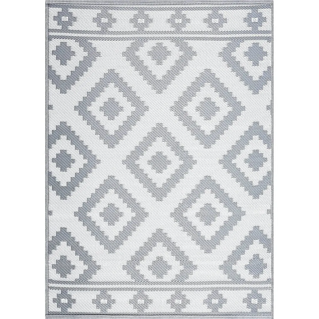 Milan Lightweight Reversible Recycled Plastic Outdoor Floor Mat/Rug