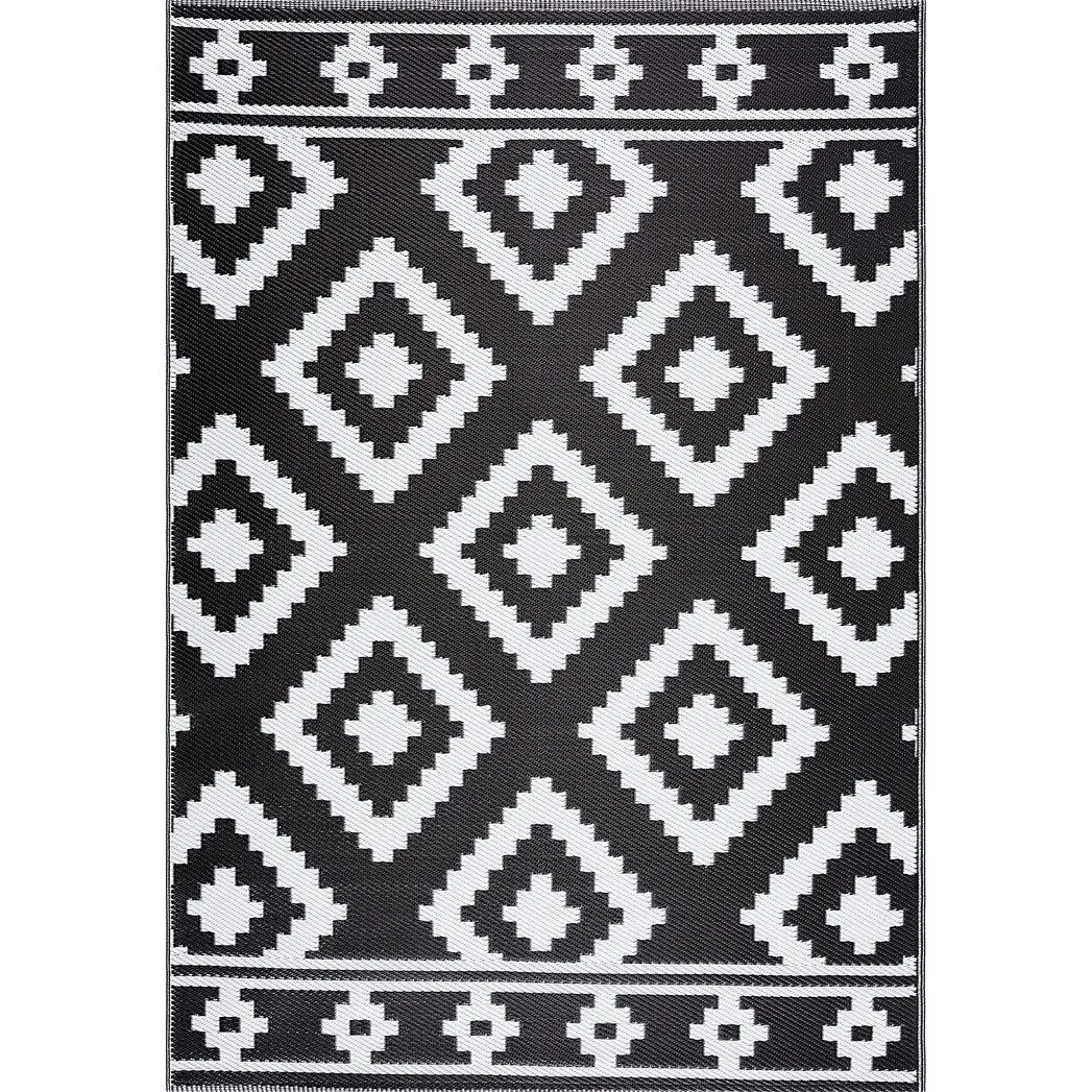 Milan Lightweight Reversible Recycled Plastic Outdoor Floor Mat/Rug
