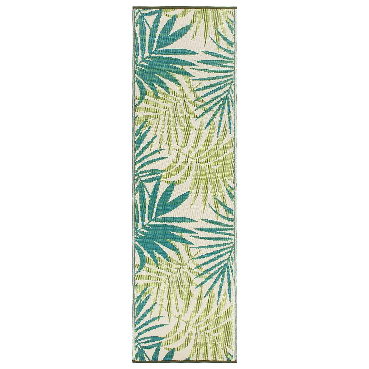 Modern Floral Reversible Plastic Outdoor Rugs