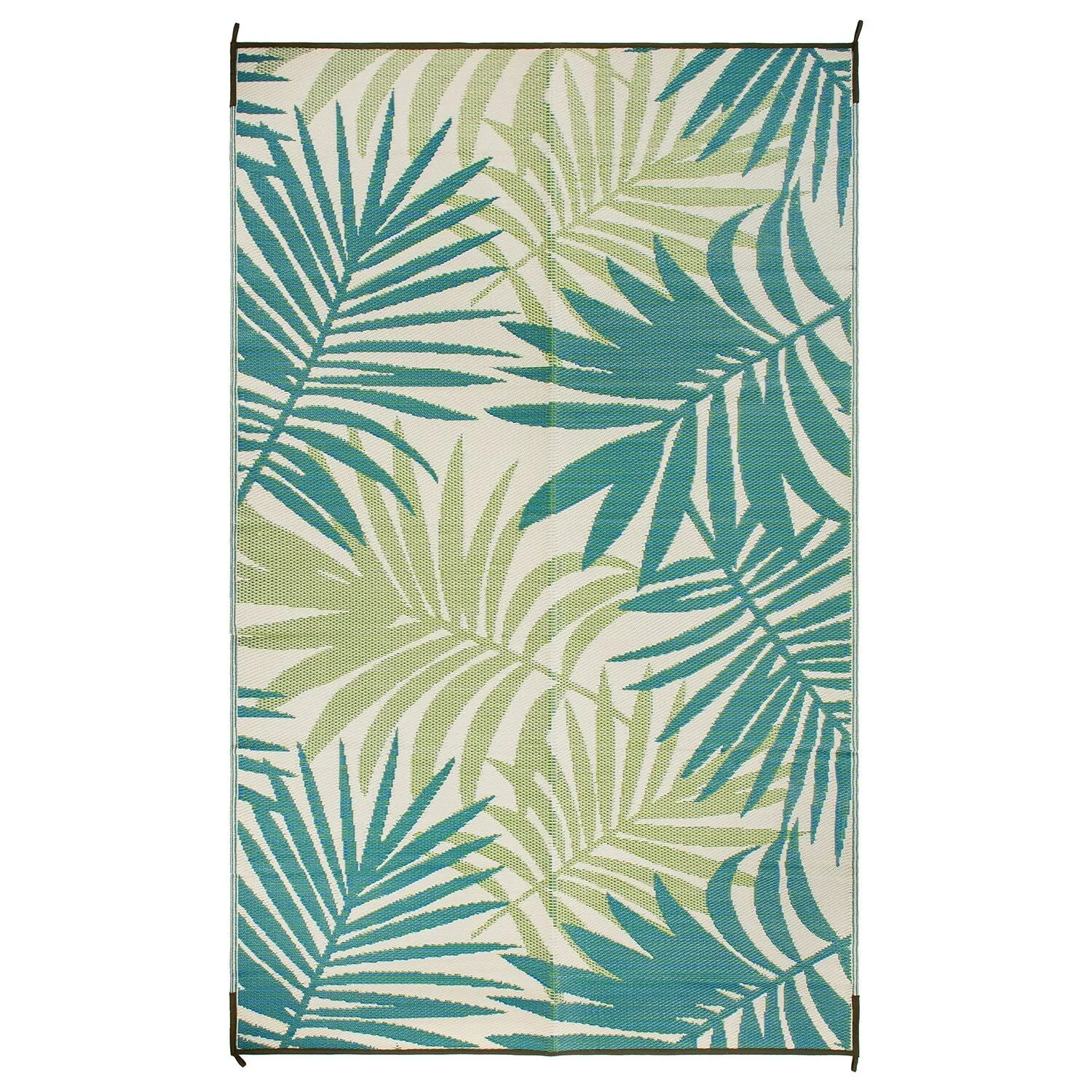 Modern Floral Reversible Plastic Outdoor Rugs