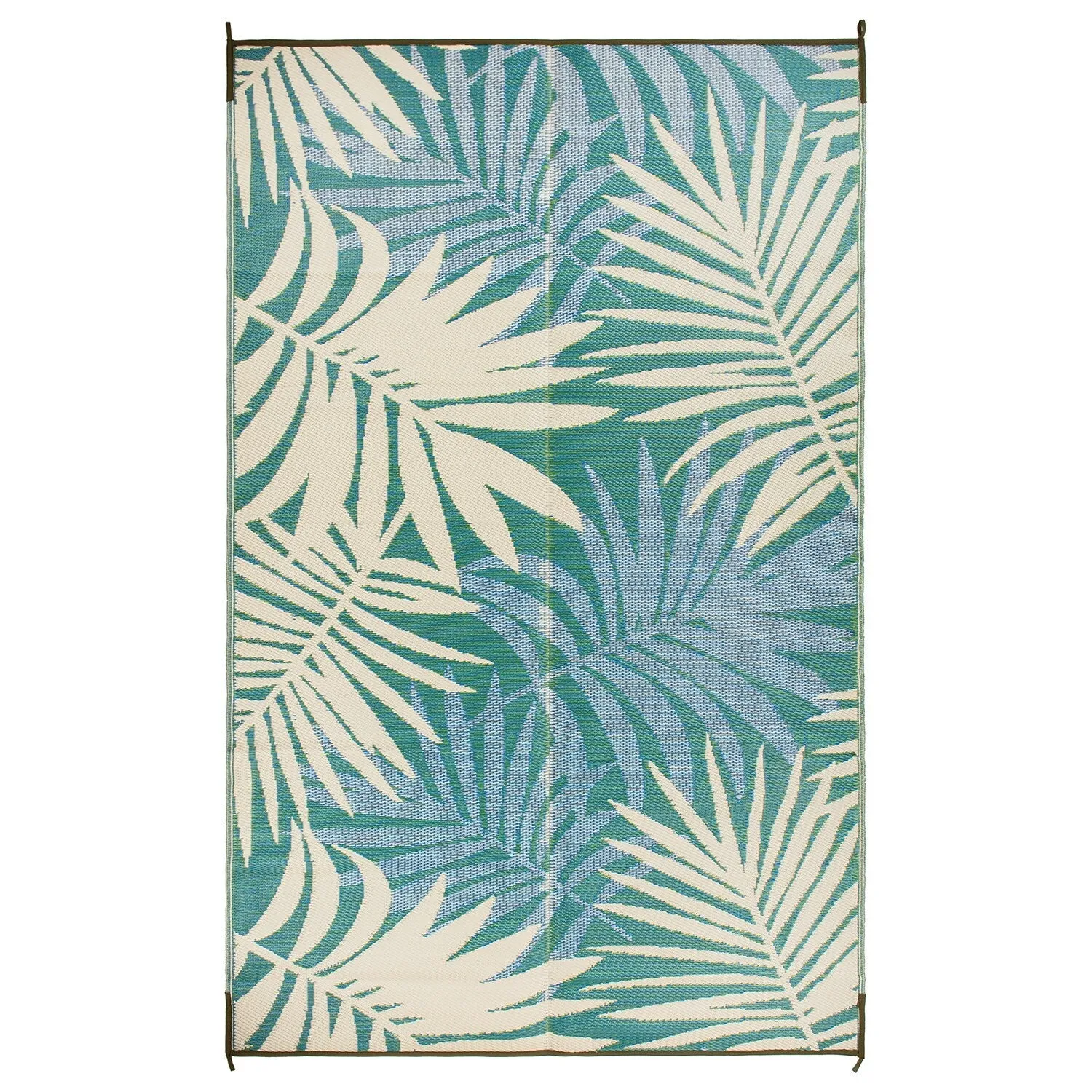 Modern Floral Reversible Plastic Outdoor Rugs