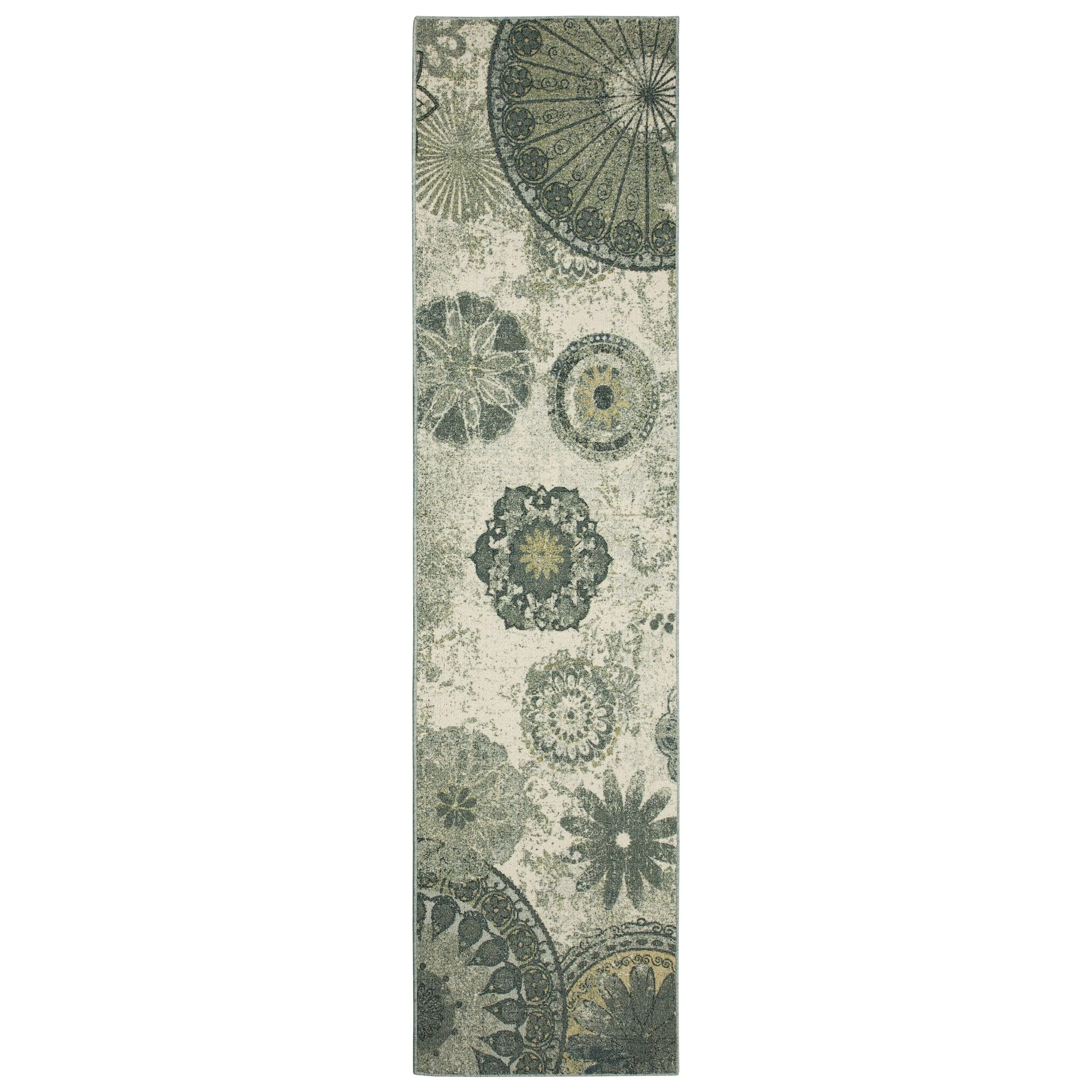 Mohawk Home Alexa Floral Medallion Area Rug