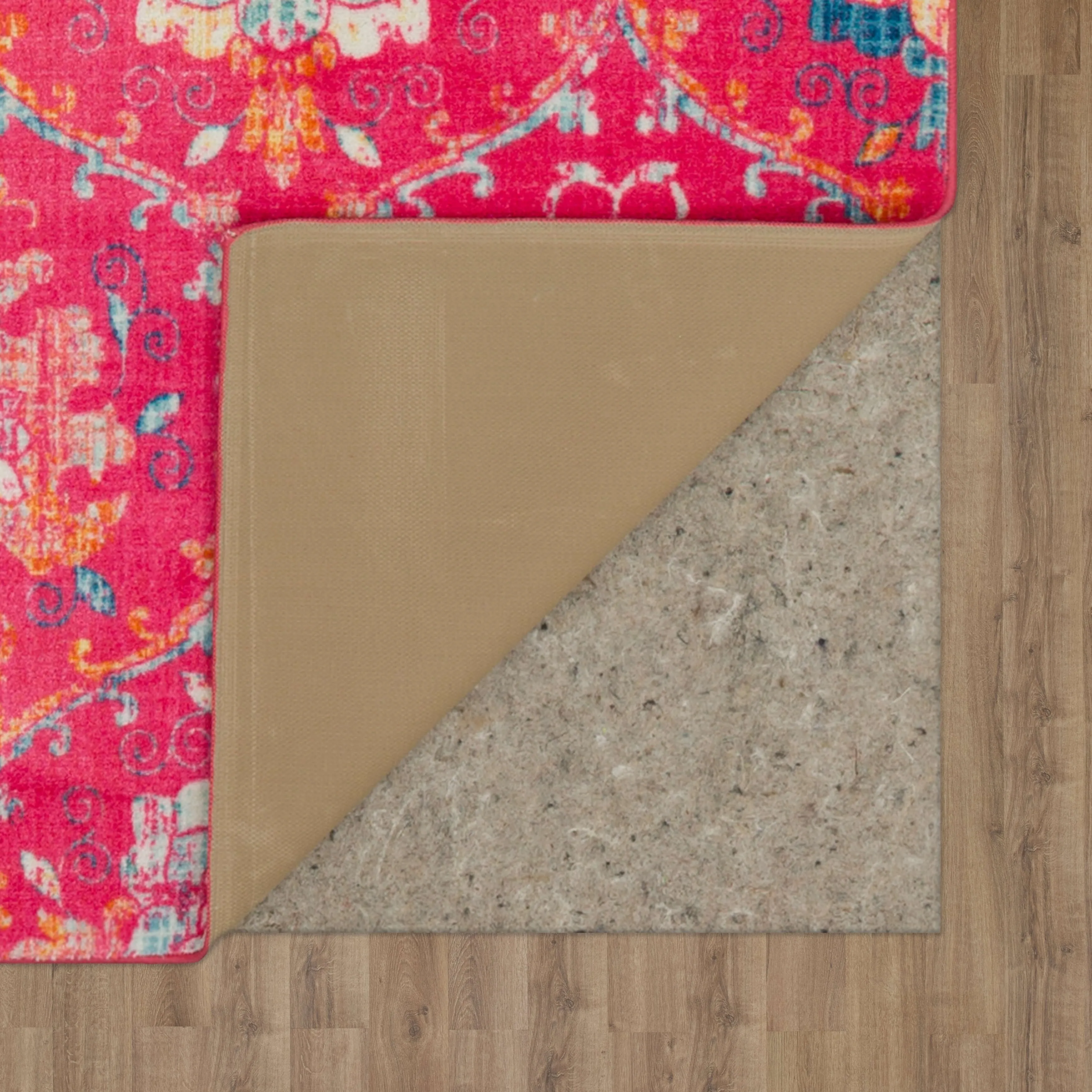 Mohawk Home Amherst Floral Ornamental Medallion Area Rug