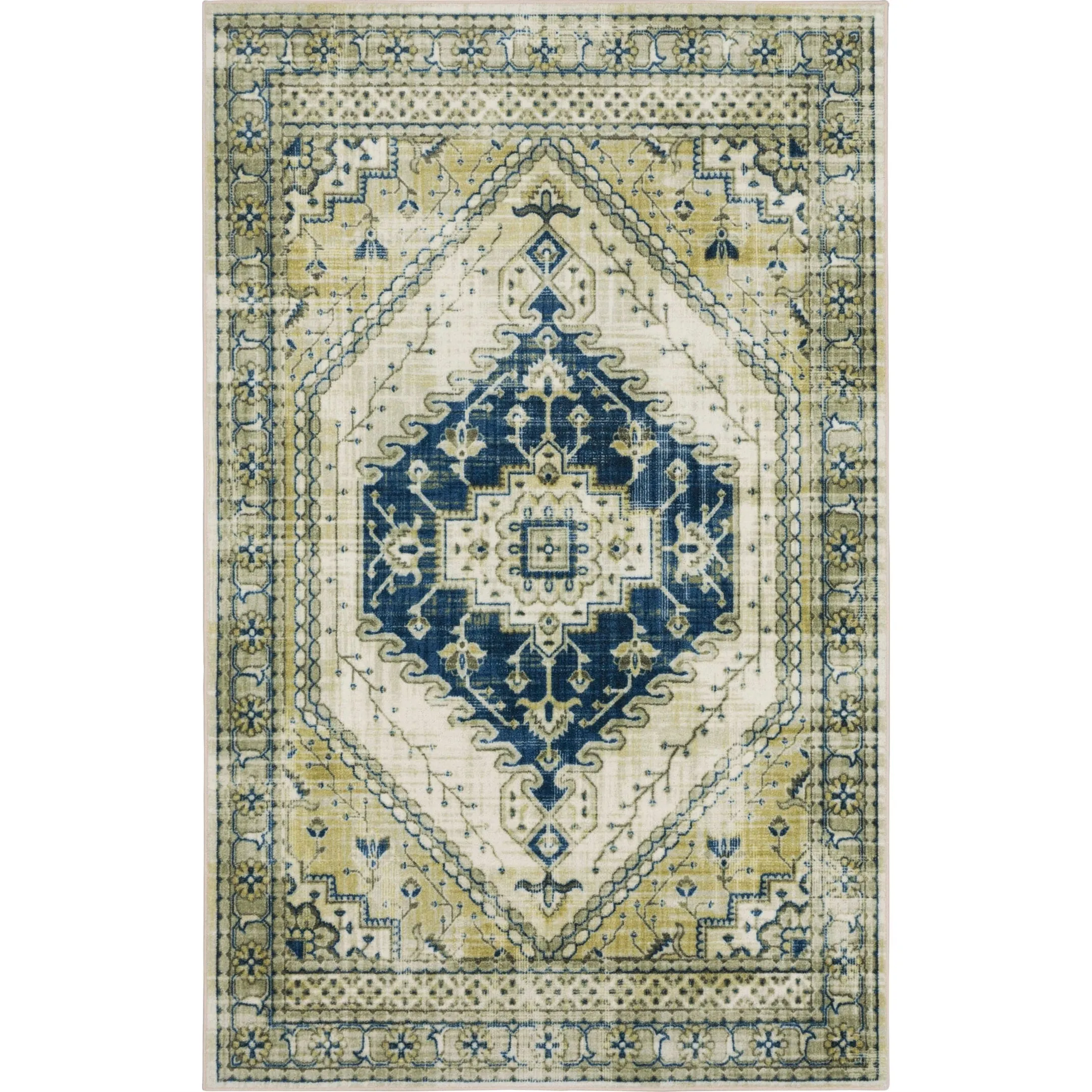 Mohawk Home Apeley Distressed Medallion Area Rug