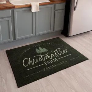 Mohawk Home Christmas Tree Farm Holiday Accent Kitchen Mat