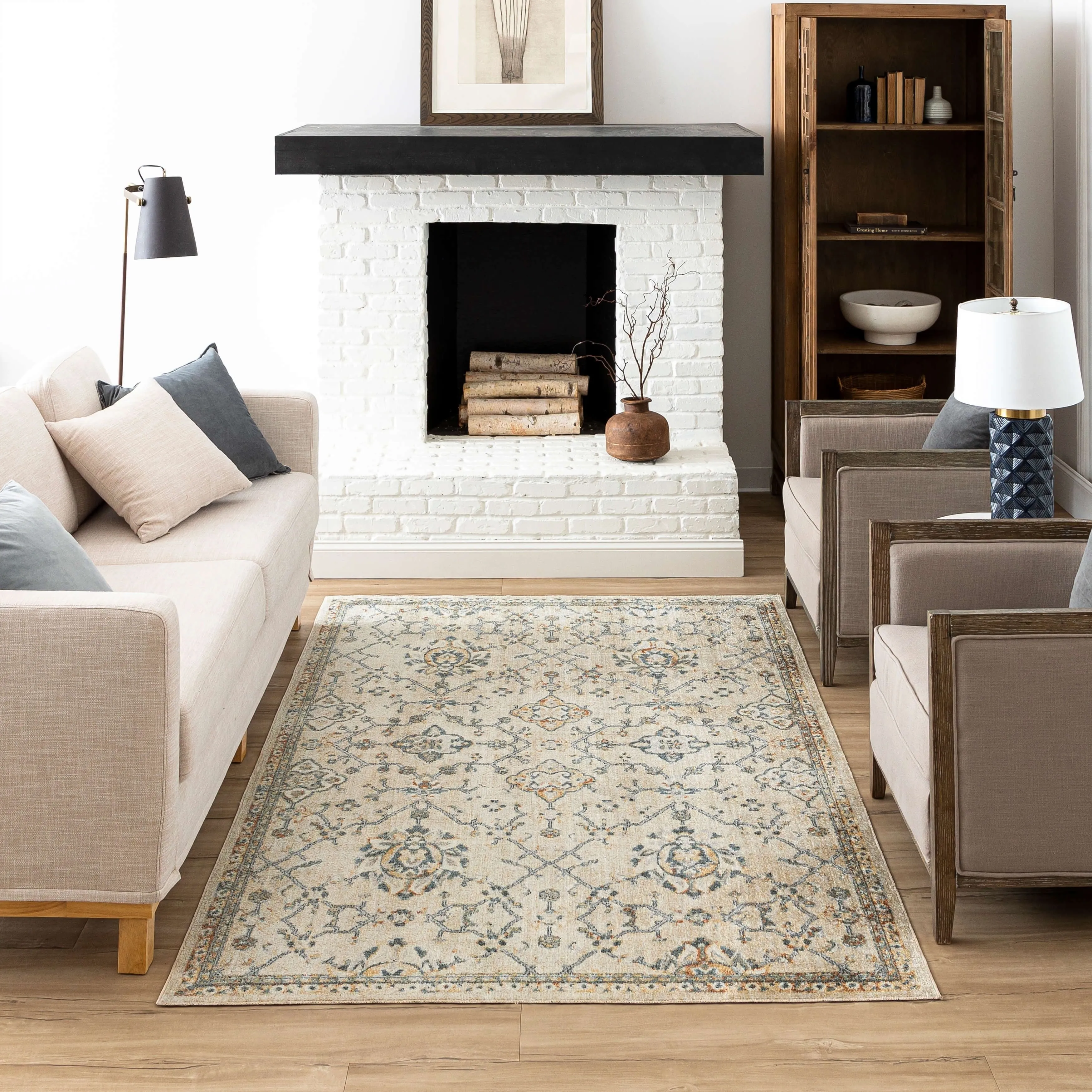 Mohawk Home Delphi Oriental Ornamental Area Rug