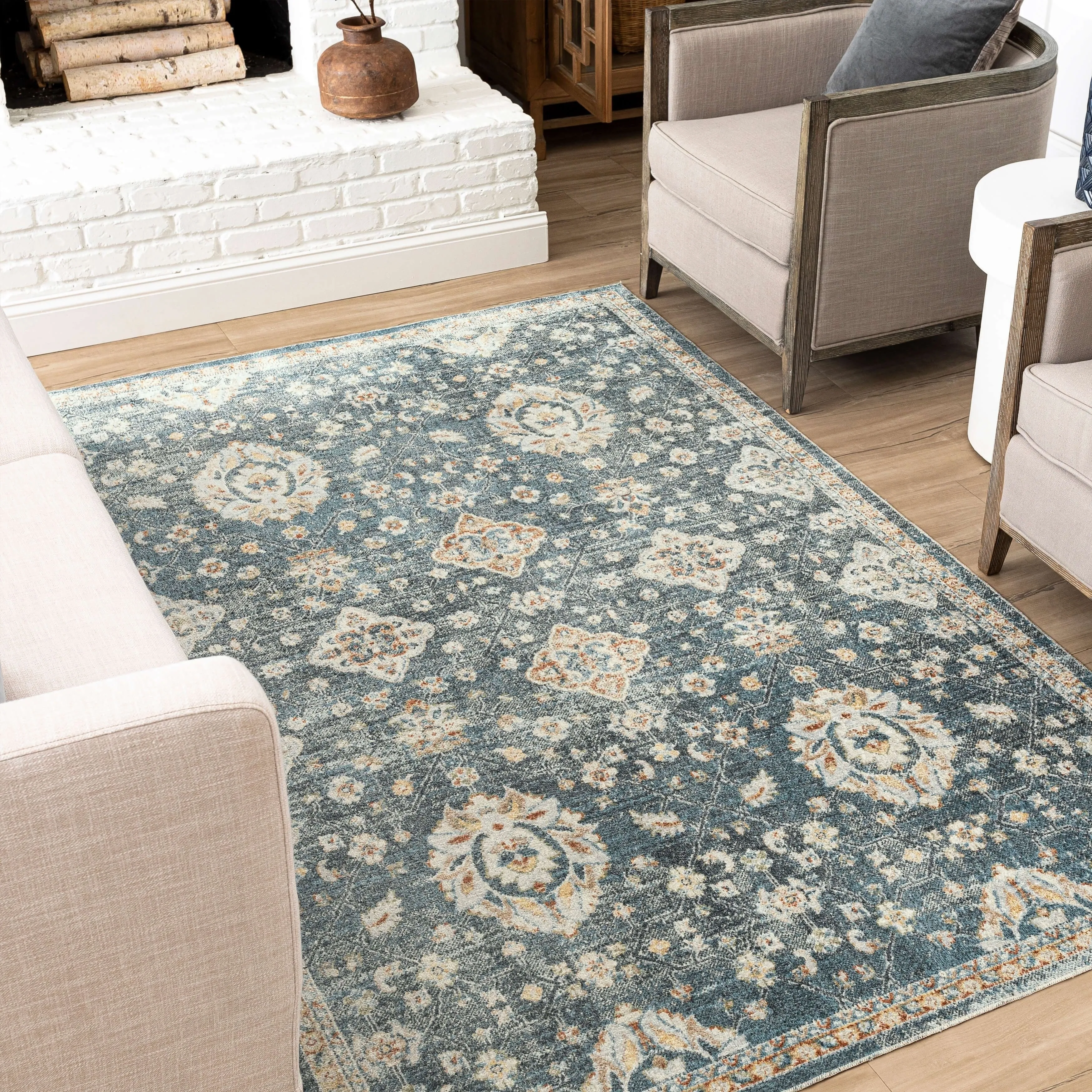 Mohawk Home Delphi Oriental Ornamental Area Rug
