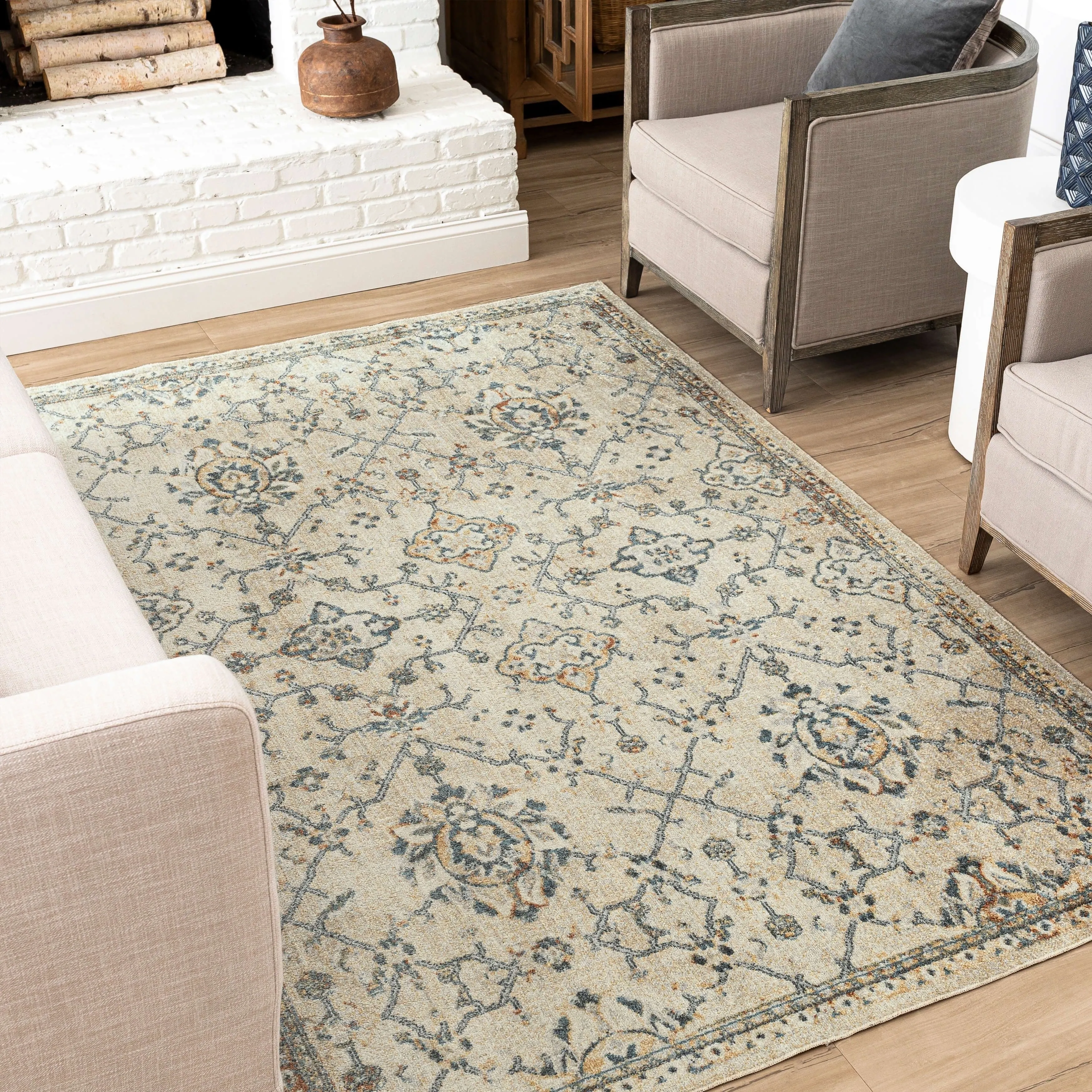 Mohawk Home Delphi Oriental Ornamental Area Rug