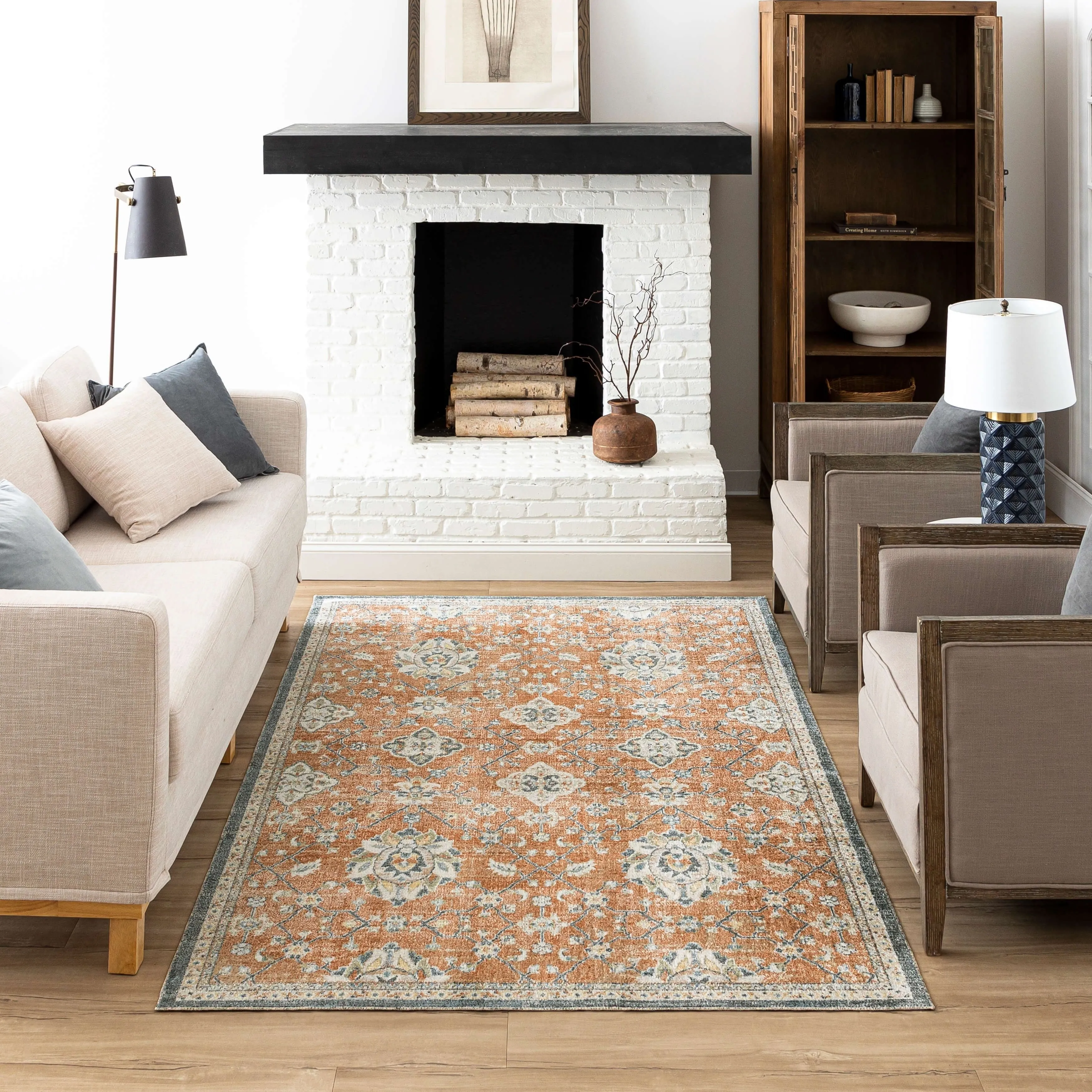 Mohawk Home Delphi Oriental Ornamental Area Rug
