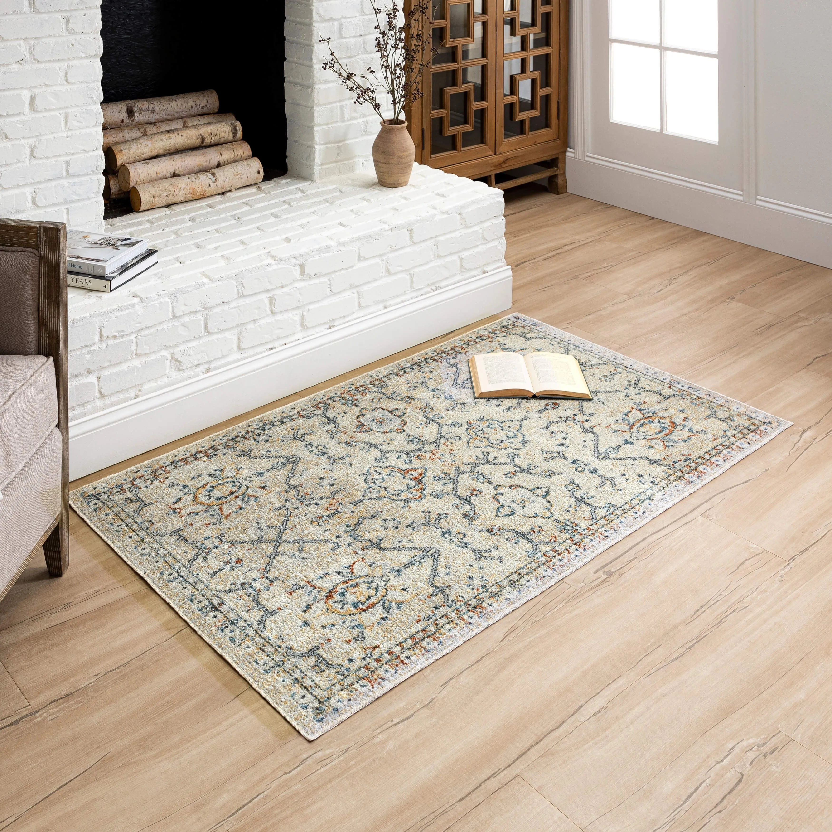 Mohawk Home Delphi Oriental Ornamental Area Rug