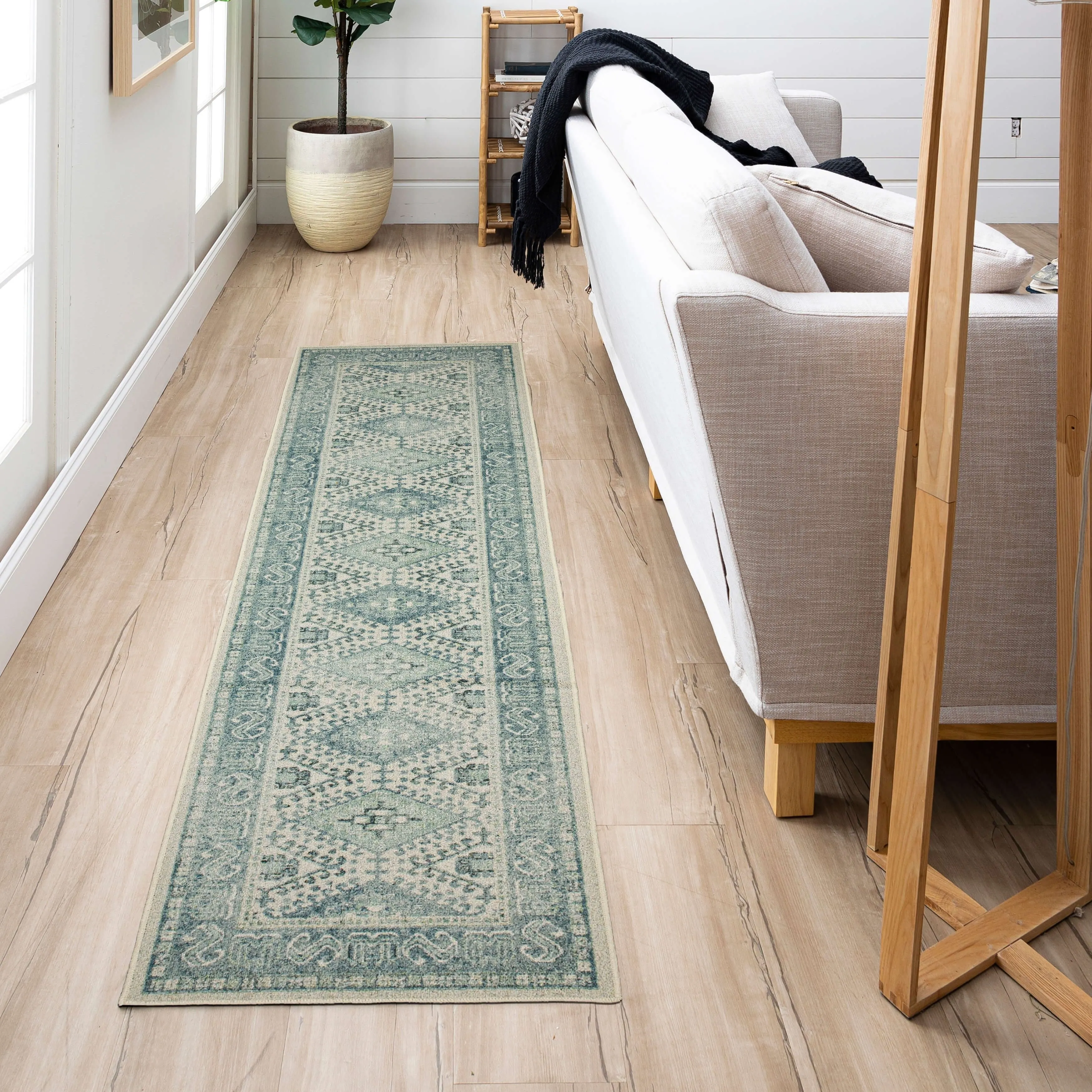 Mohawk Home Diamond Tribal Medallion Area Rug