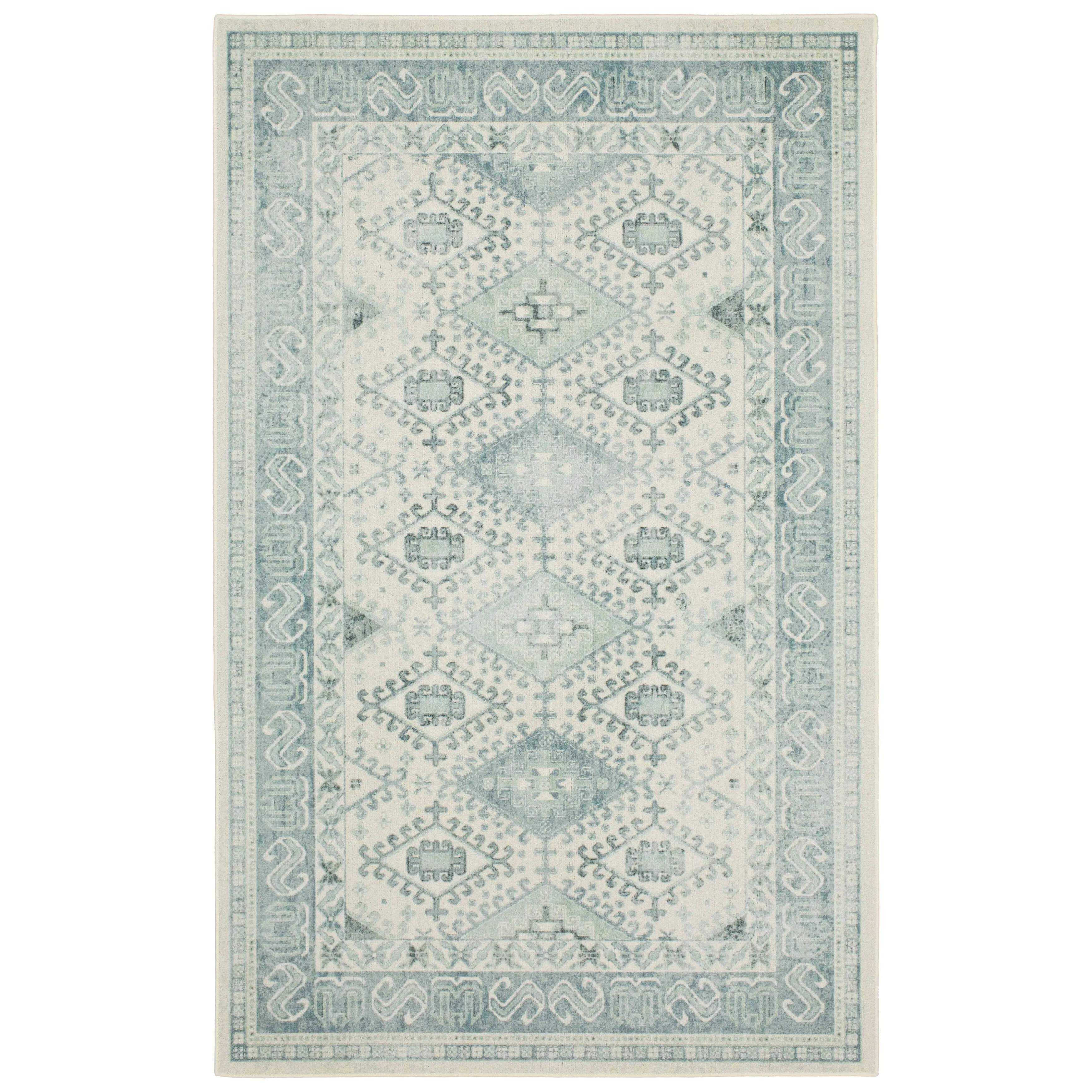 Mohawk Home Diamond Tribal Medallion Area Rug