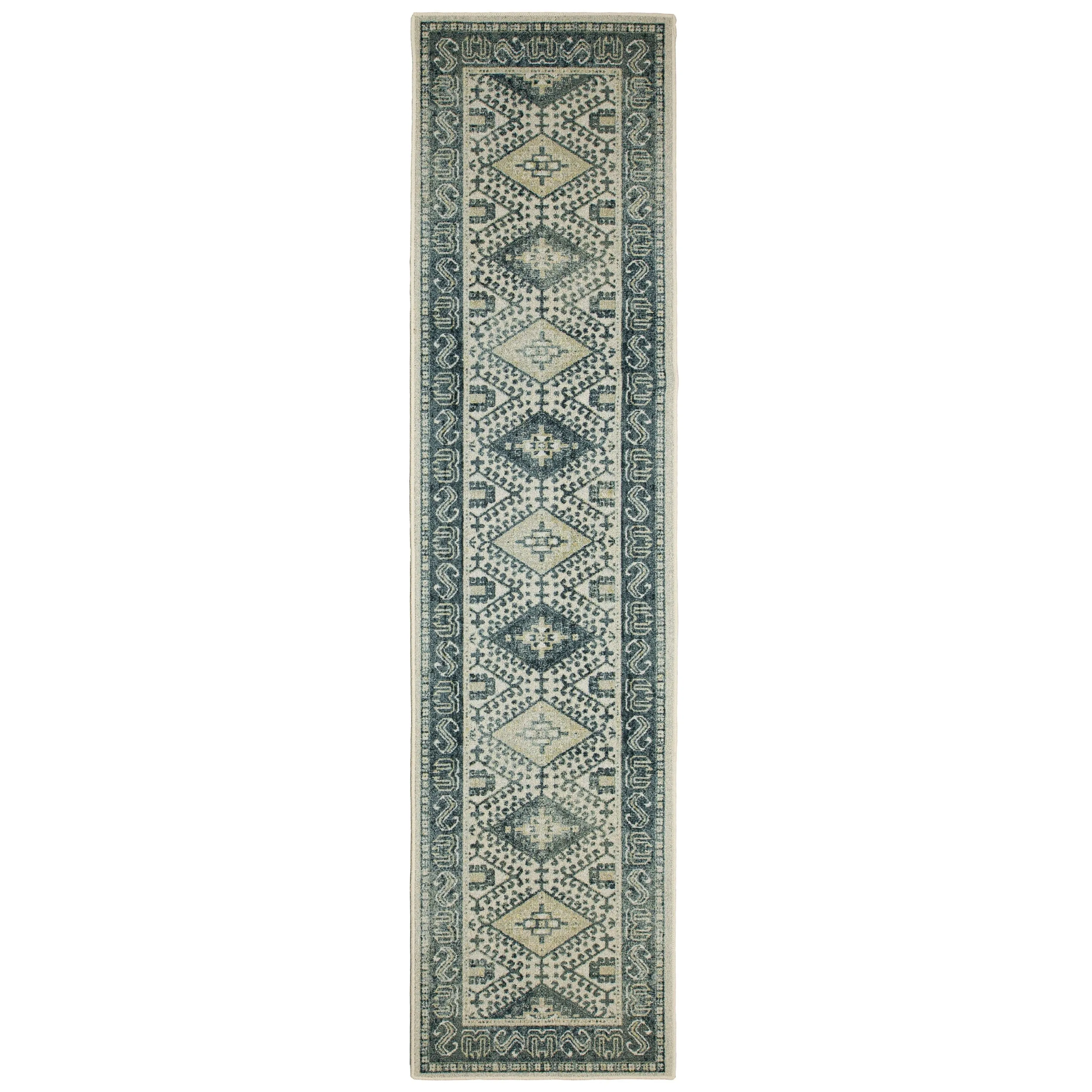 Mohawk Home Diamond Tribal Medallion Area Rug