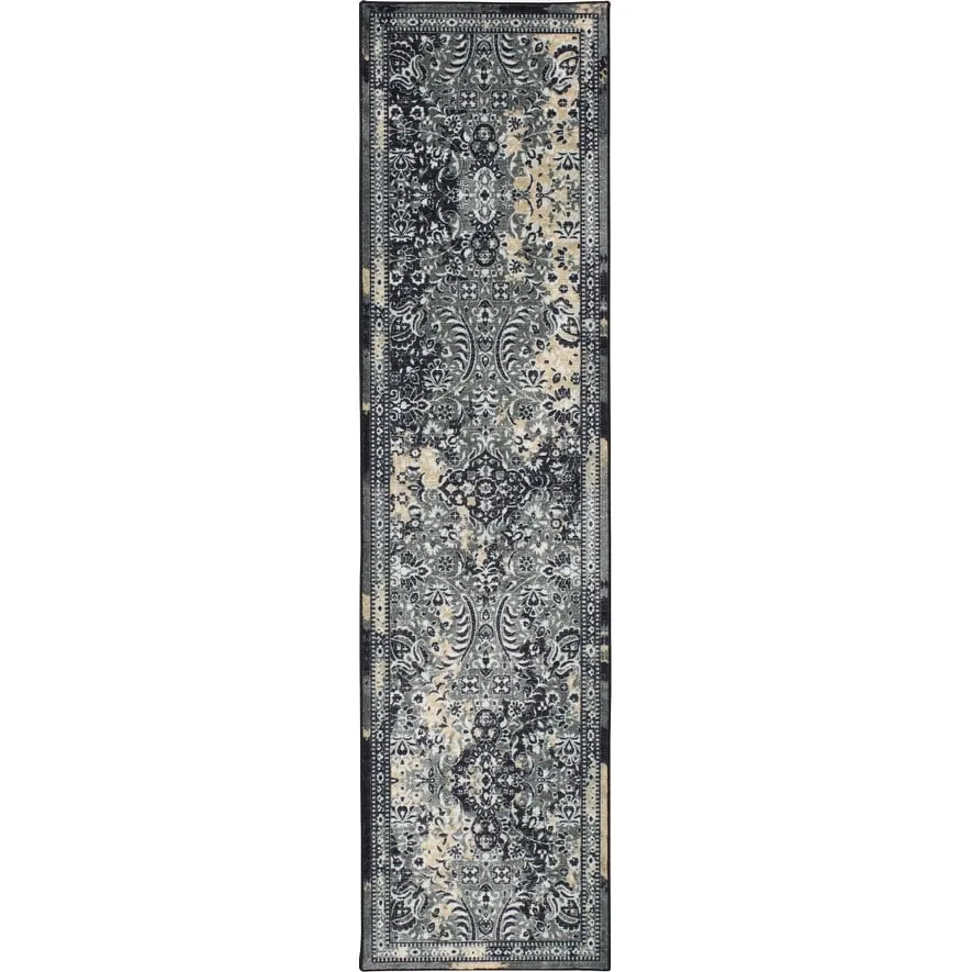 Mohawk Home Garden City Distressed Floral Area Rug