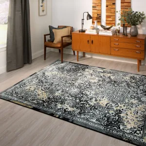 Mohawk Home Garden City Distressed Floral Area Rug