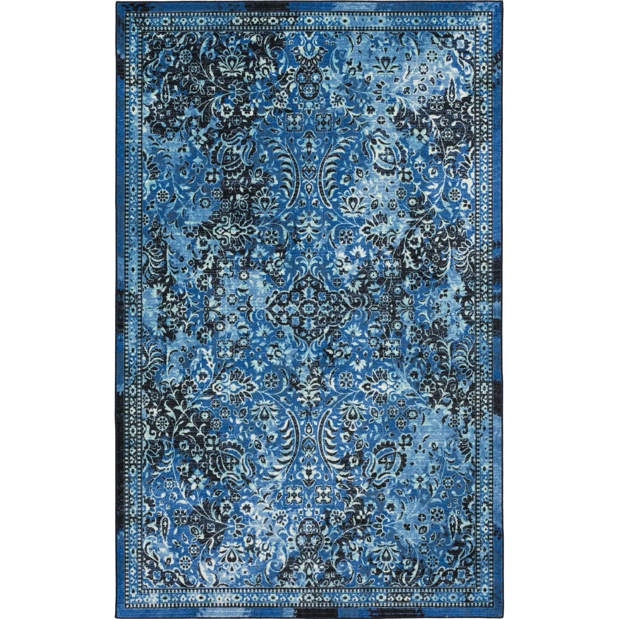 Mohawk Home Garden City Distressed Floral Area Rug