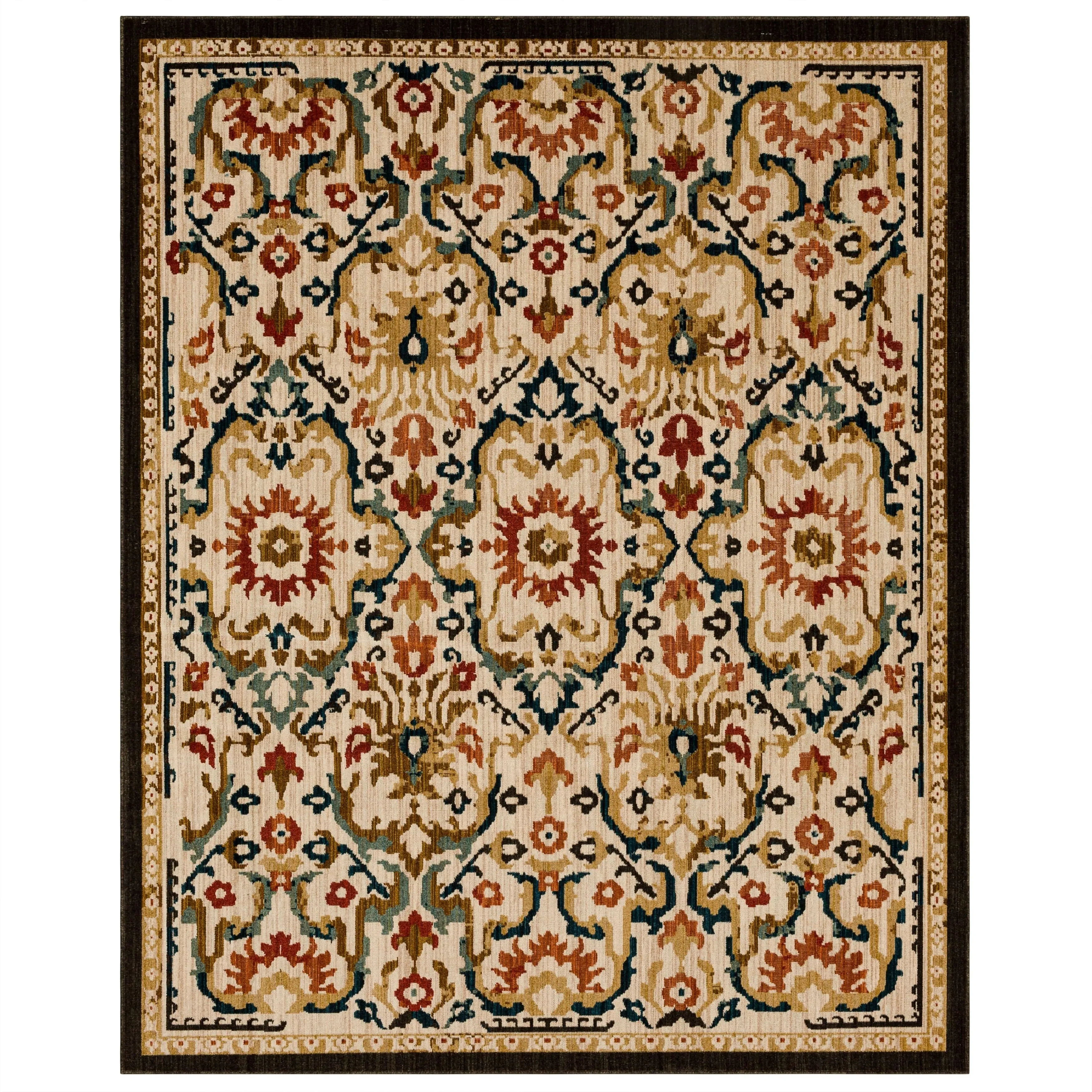 Mohawk Home Hale Floral Ikat Area Rug