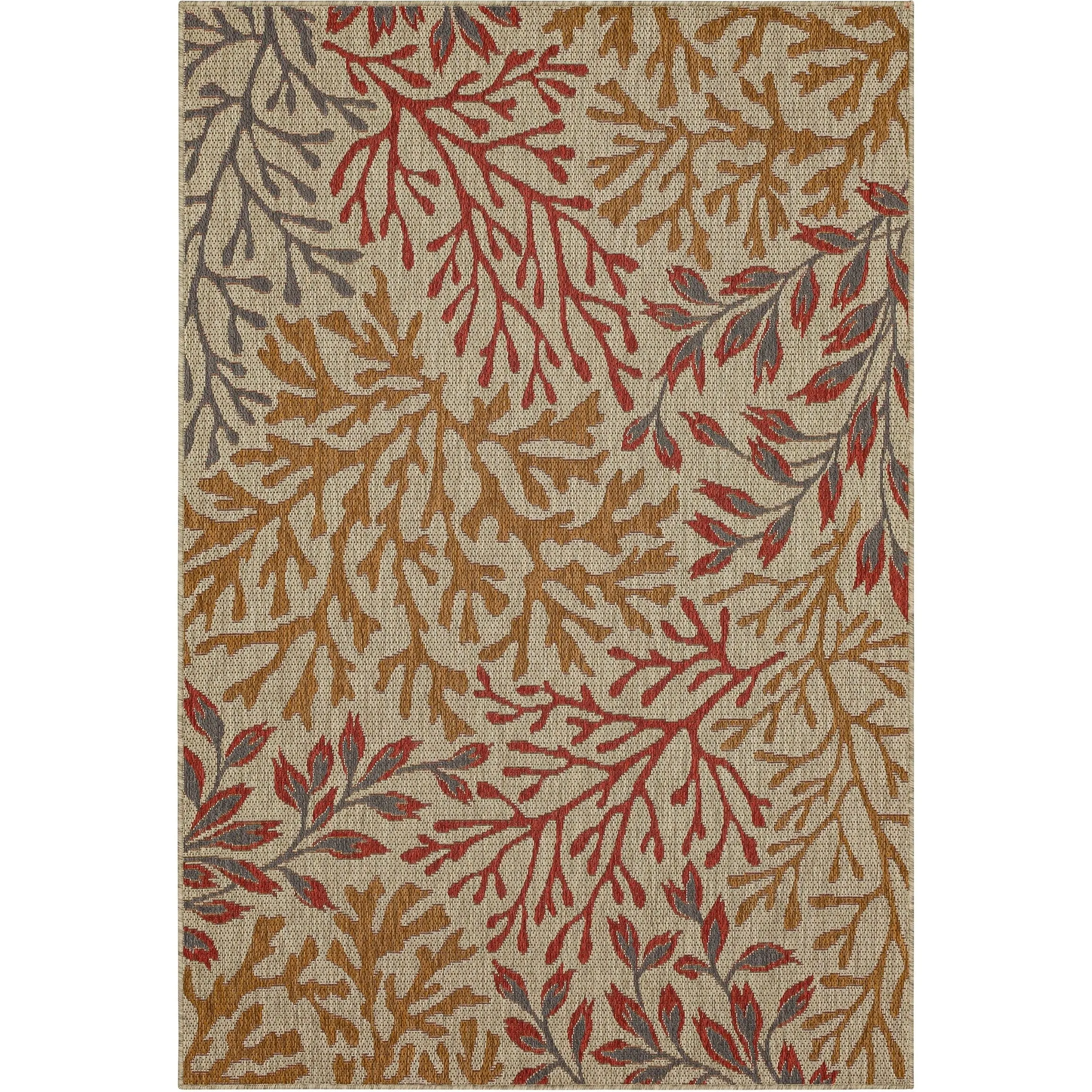 Mohawk Home Indoor/Outdoor Sea Kelp Nautical Patio Area Rug