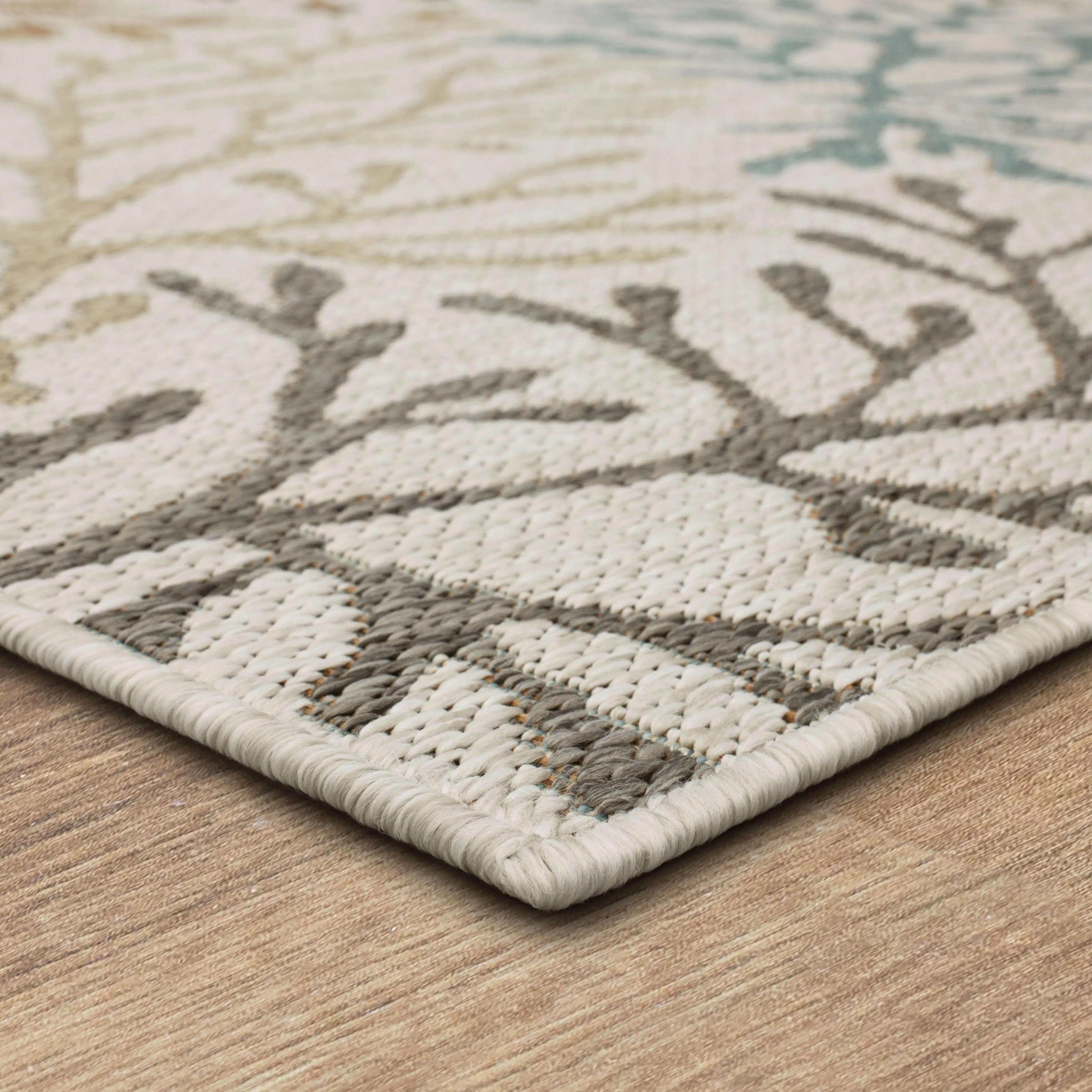 Mohawk Home Indoor/Outdoor Sea Kelp Nautical Patio Area Rug