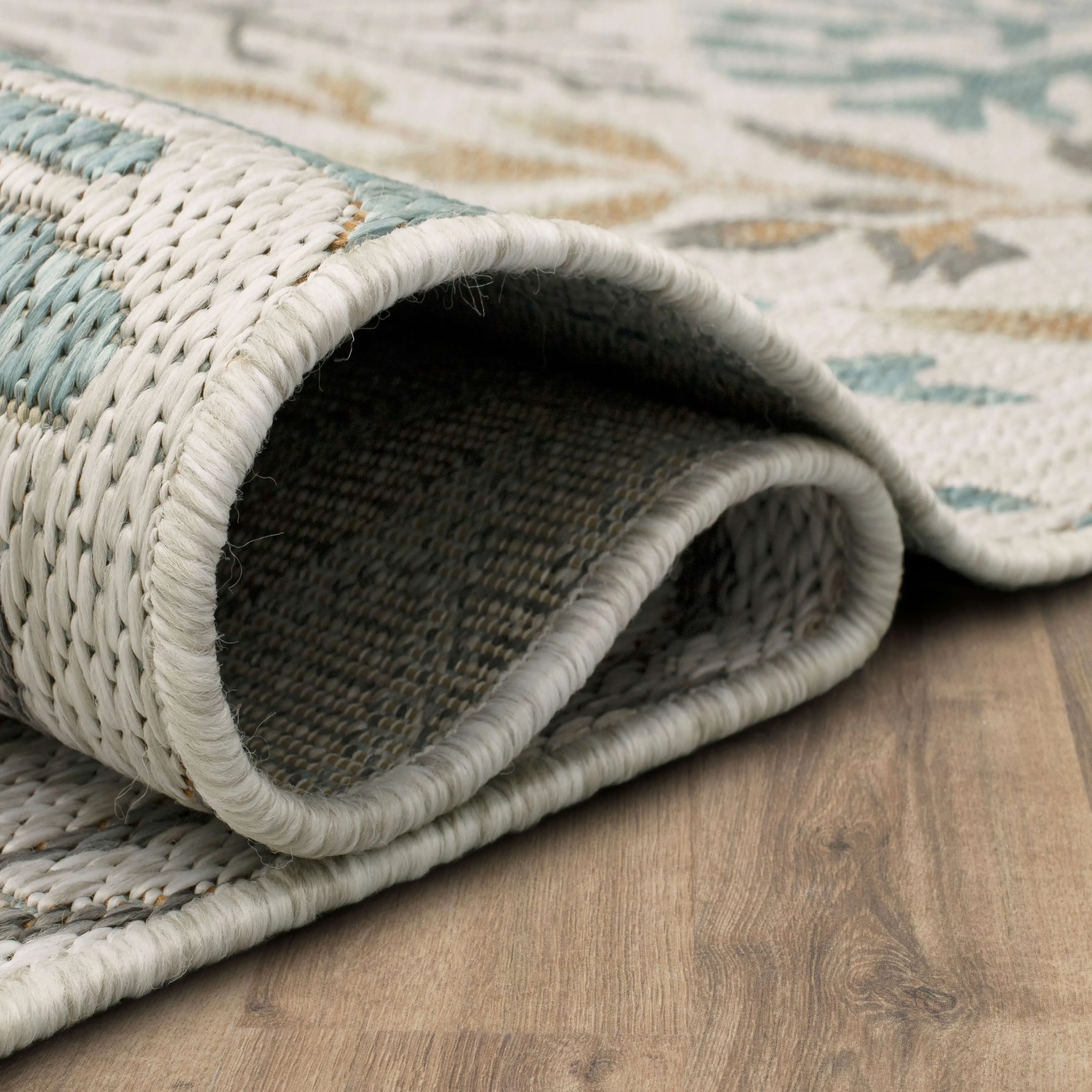 Mohawk Home Indoor/Outdoor Sea Kelp Nautical Patio Area Rug