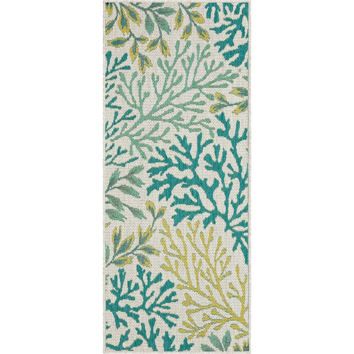 Mohawk Home Indoor/Outdoor Sea Kelp Nautical Patio Area Rug