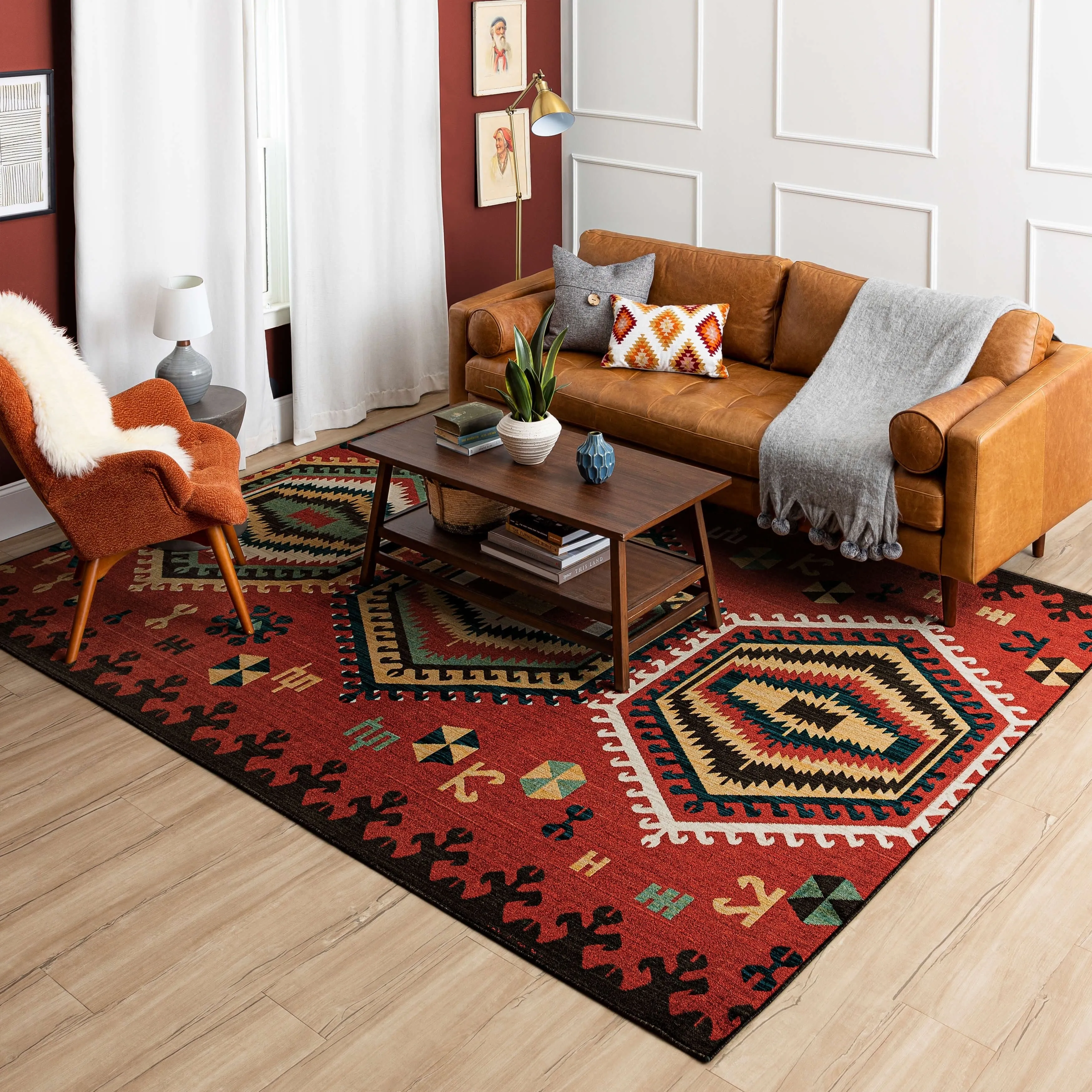 Mohawk Home Kana Southwestern Medallion Area Rug