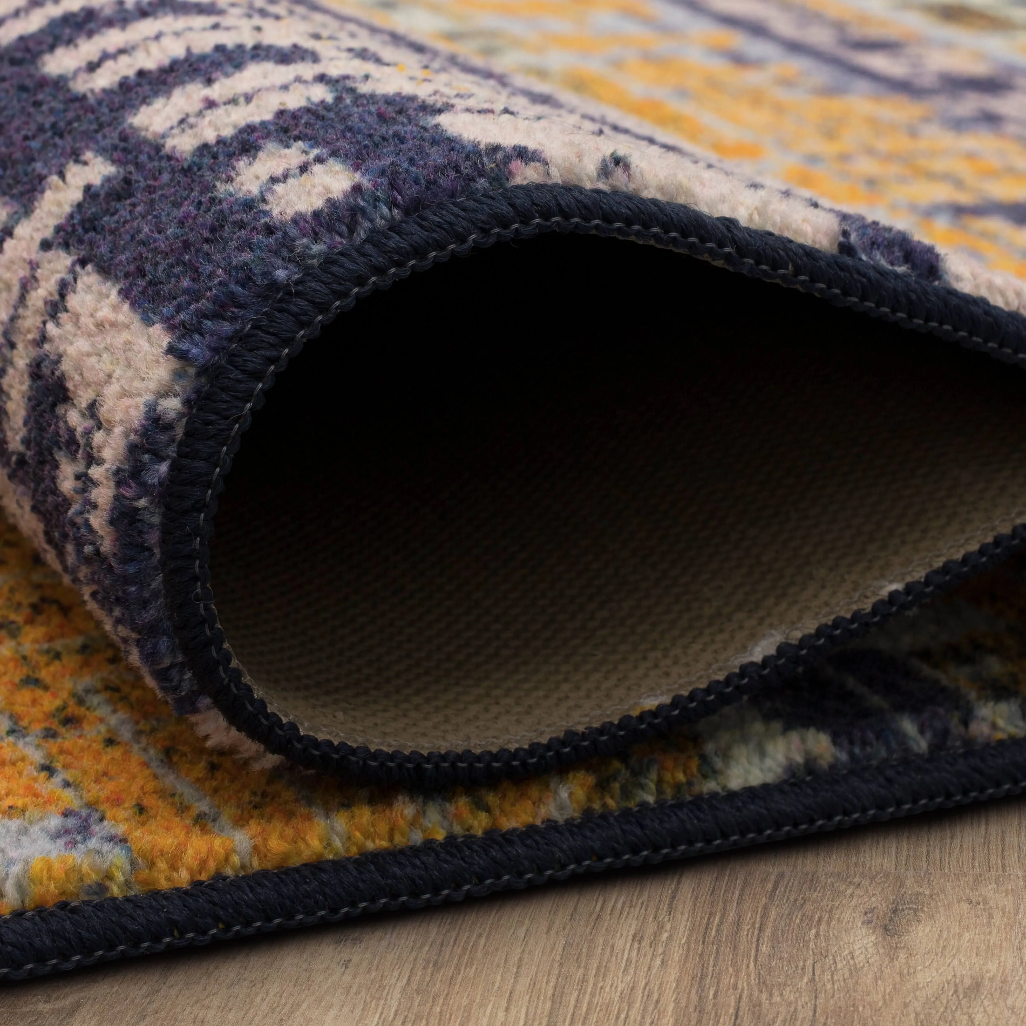 Mohawk Home Kaven Abstract Stripe Area Rug