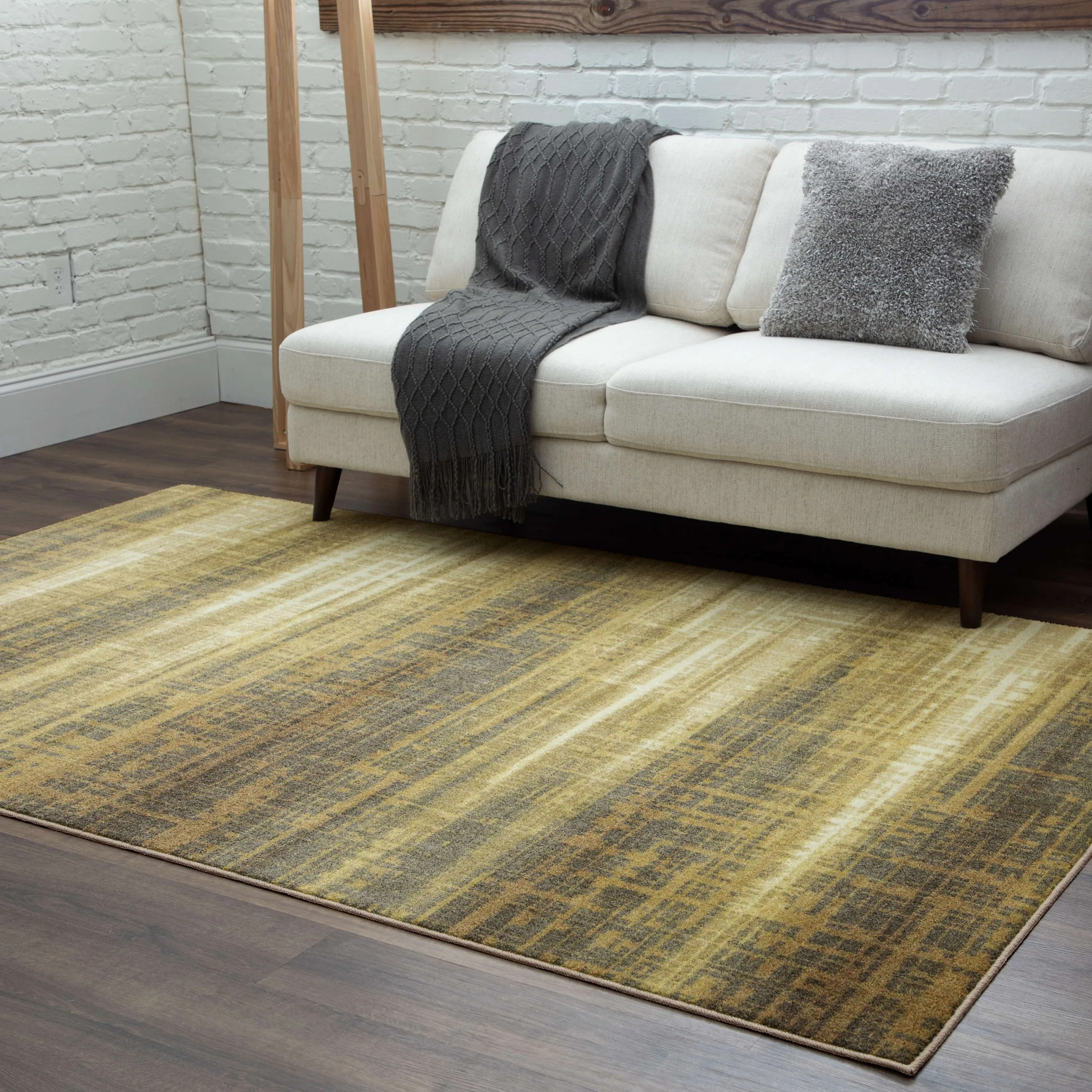 Mohawk Home Kaven Abstract Stripe Area Rug