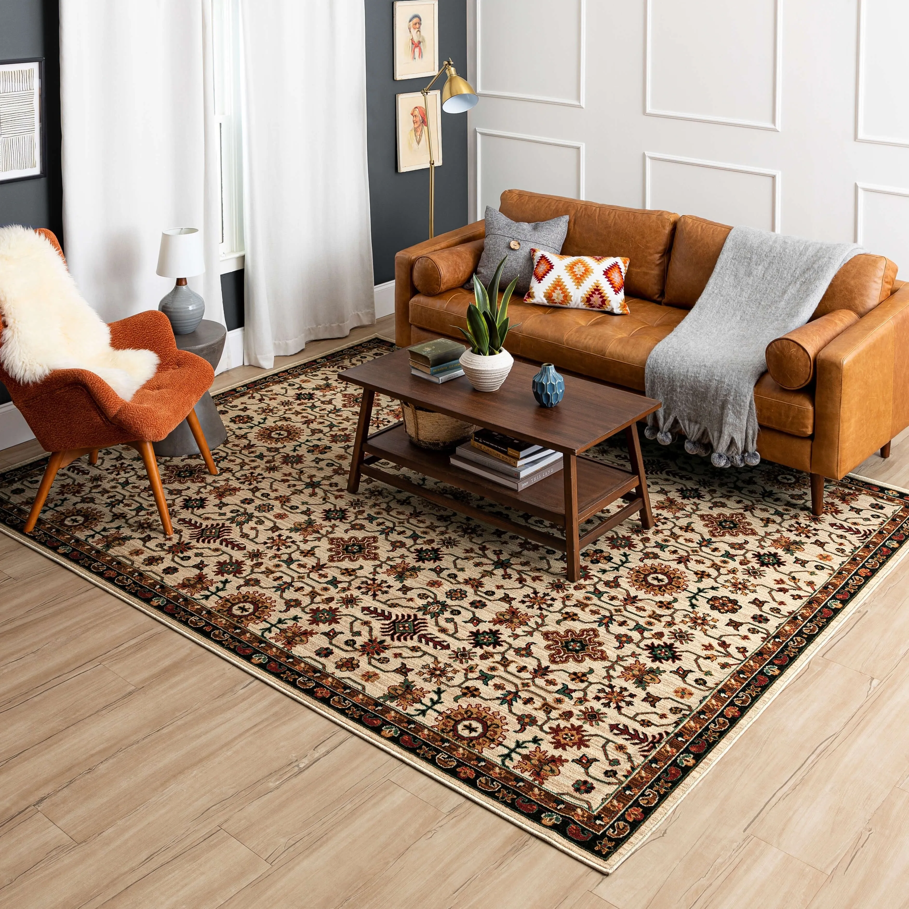 Mohawk Home Lyndhurst Ornamental Area Rug