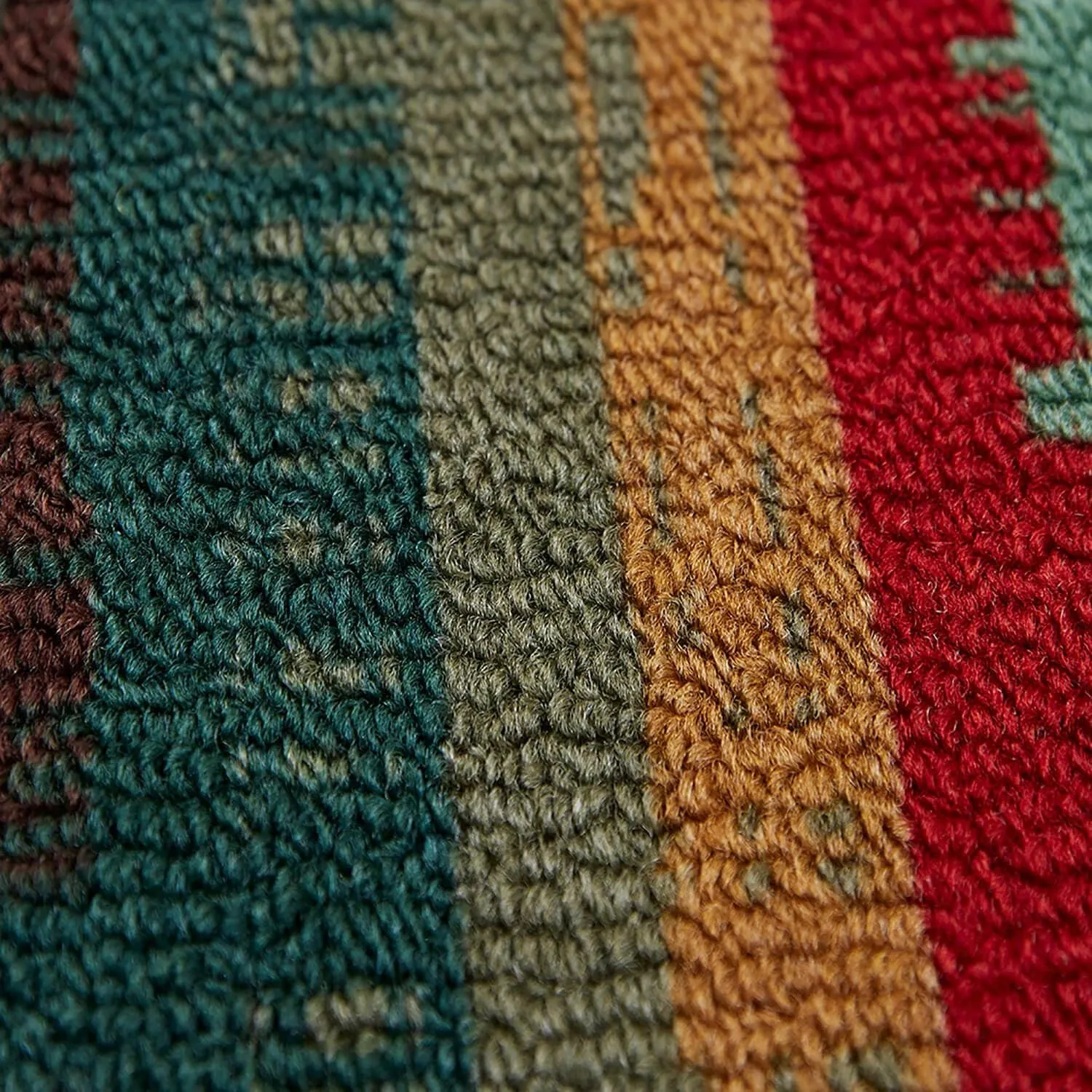 Mohawk Home New Wave Multicolor Boho Stripe Area Rug