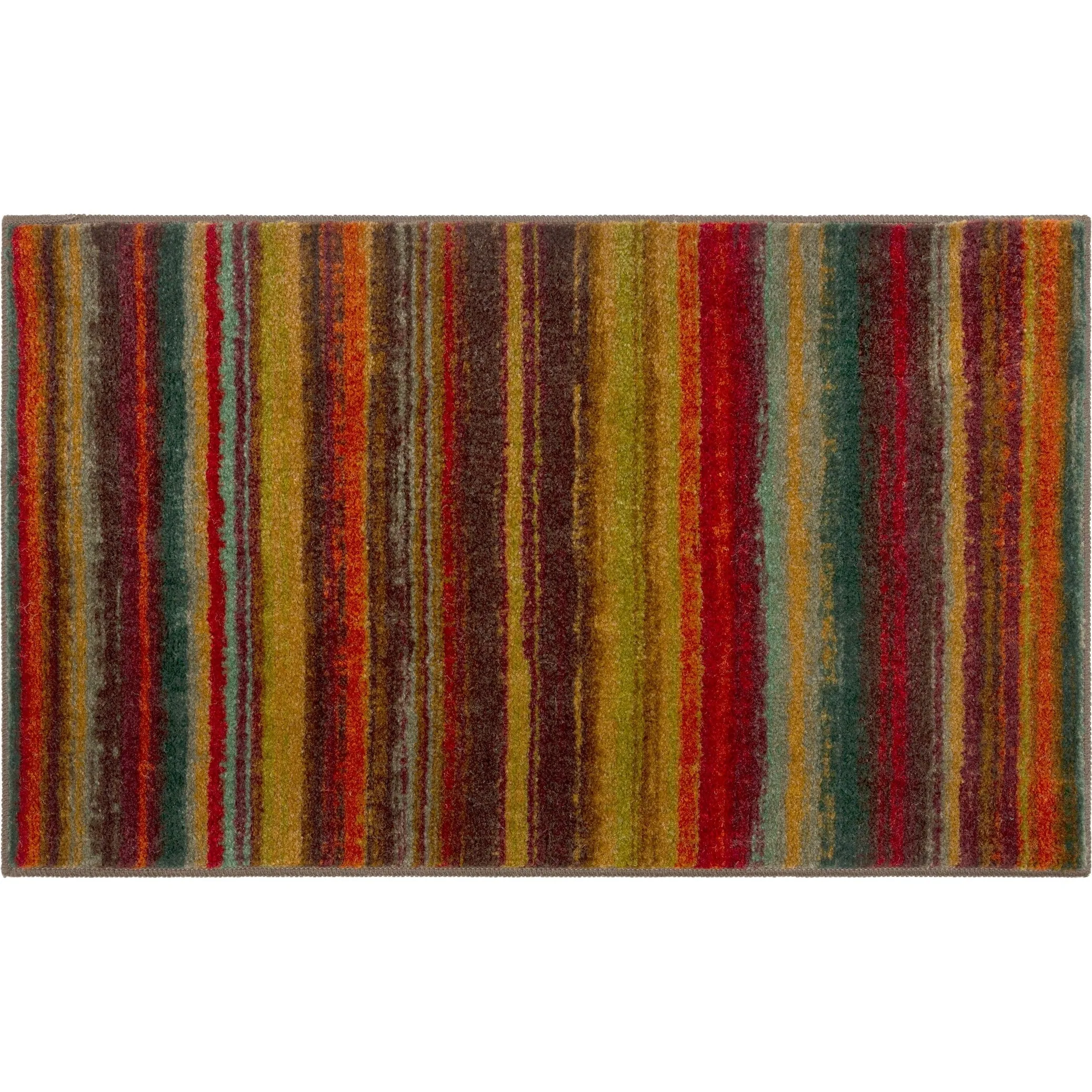 Mohawk Home New Wave Multicolor Boho Stripe Area Rug