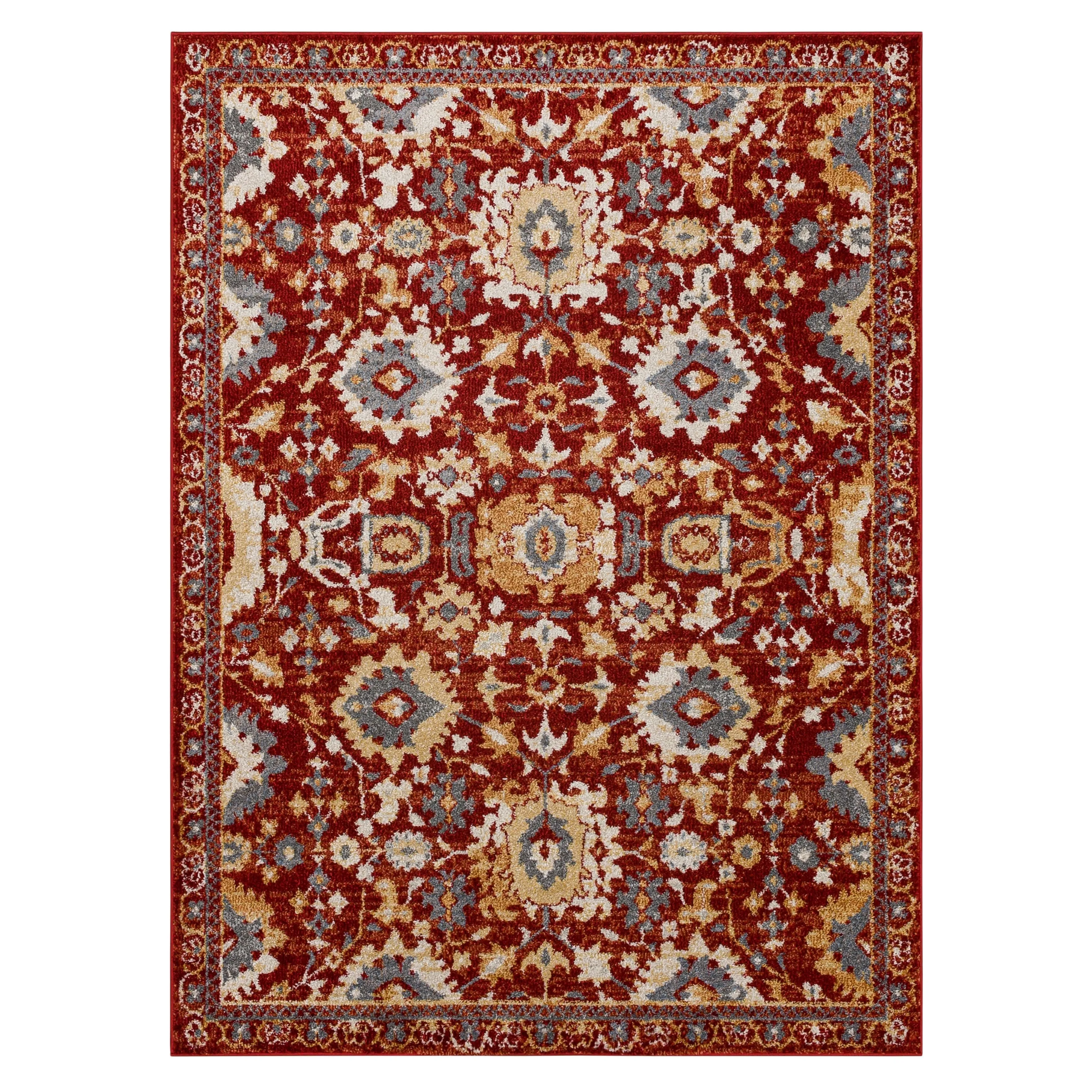 Mohawk Home Norwood Floral Ornamental Area Rug