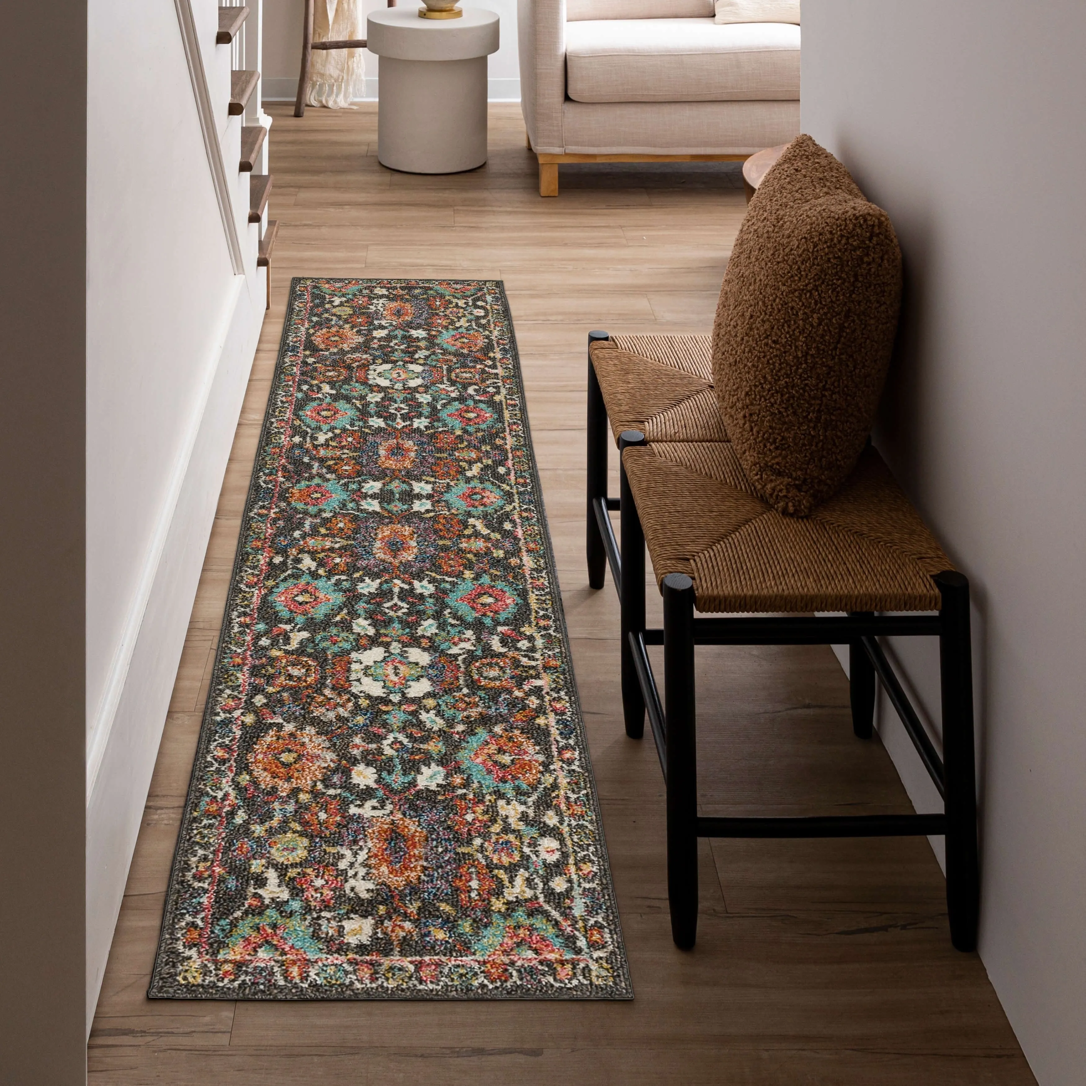 Mohawk Home Norwood Floral Ornamental Area Rug