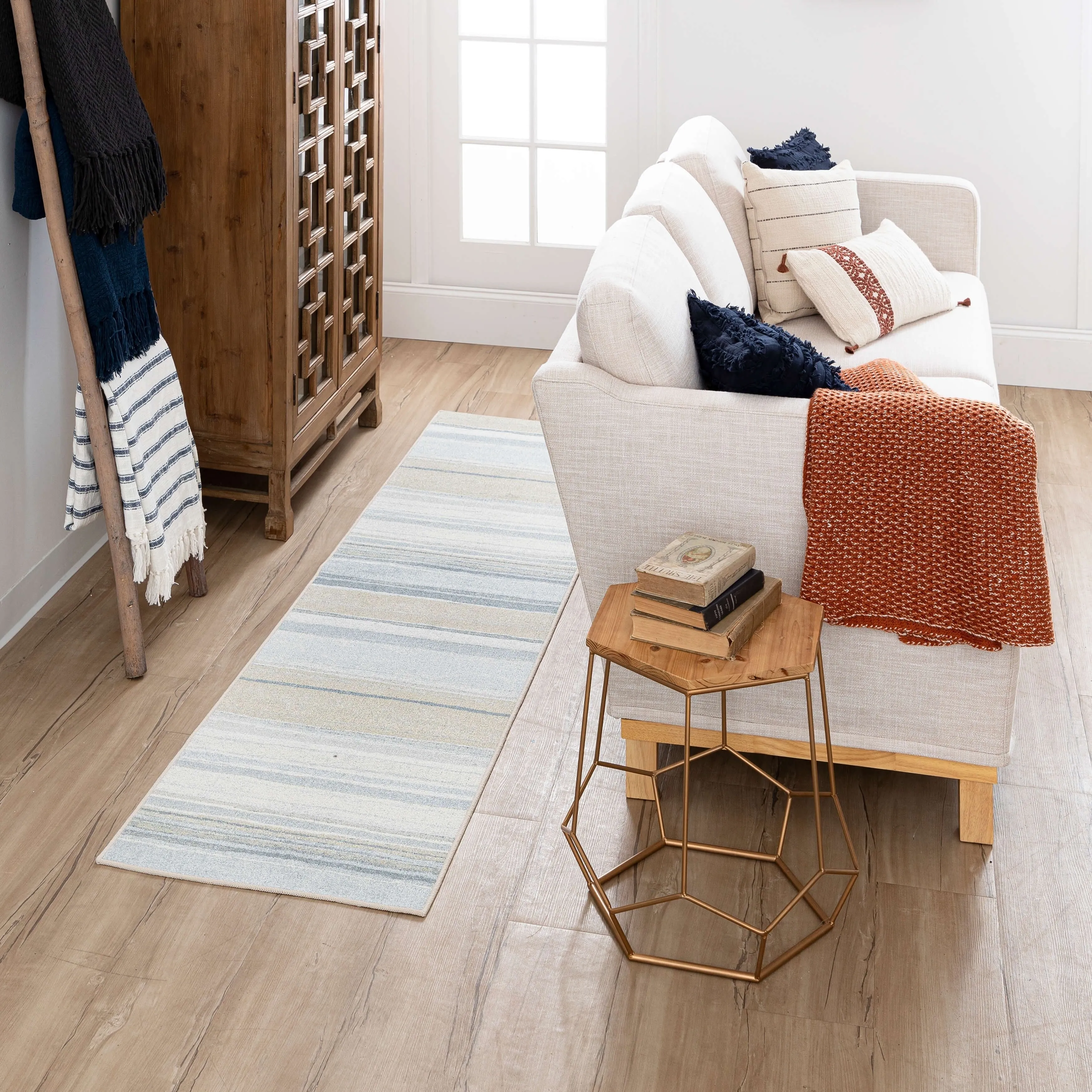 Mohawk Home Parallel Abstract Stripe Area Rug