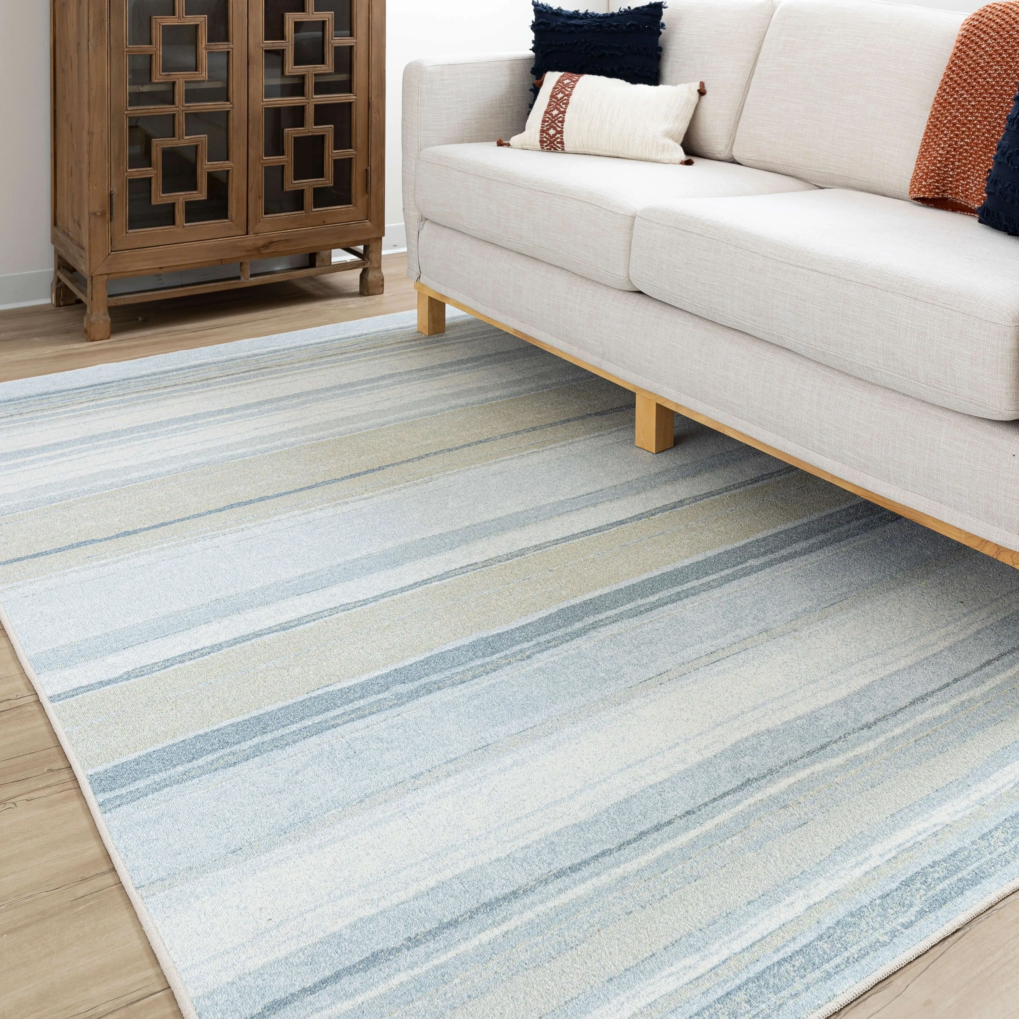 Mohawk Home Parallel Abstract Stripe Area Rug