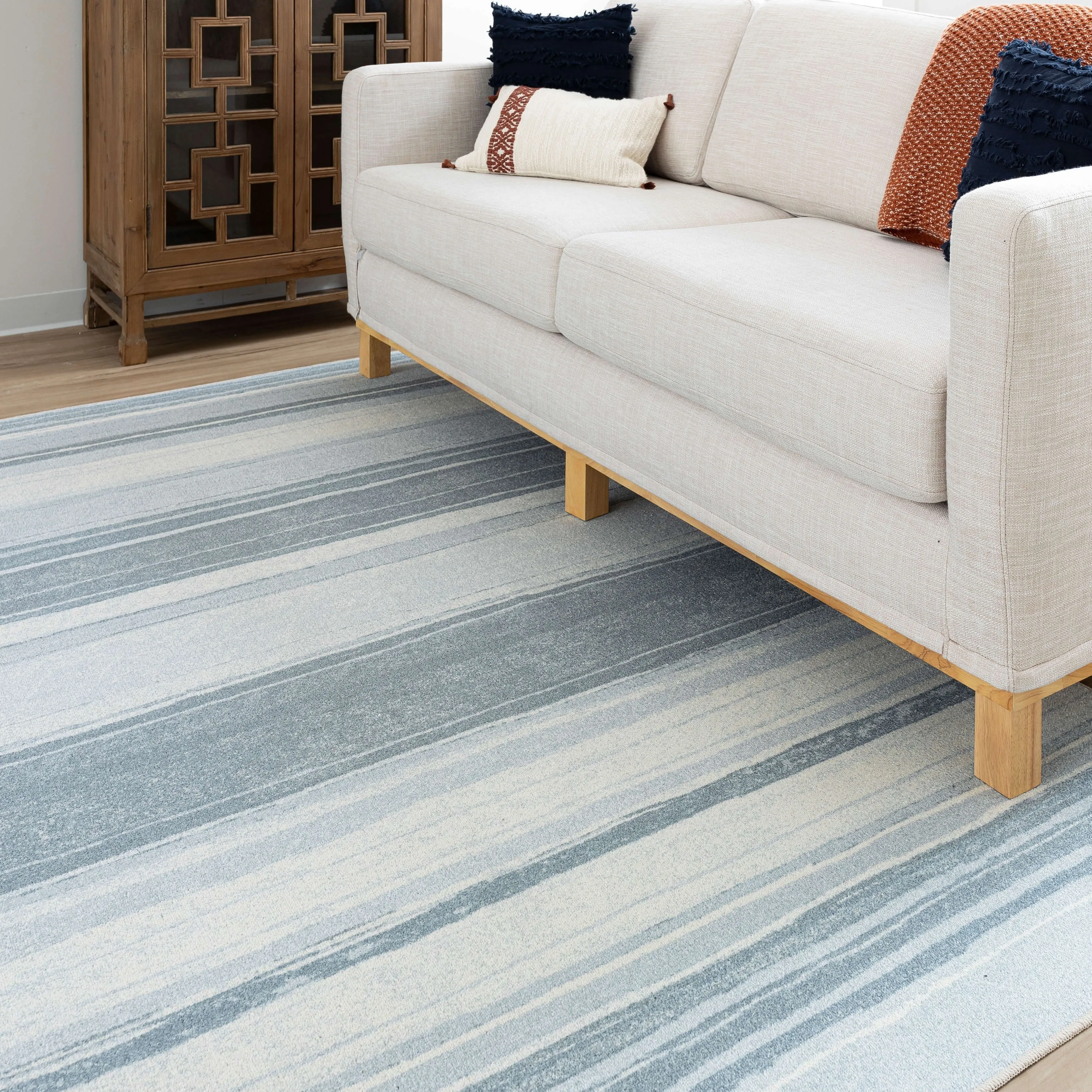 Mohawk Home Parallel Abstract Stripe Area Rug