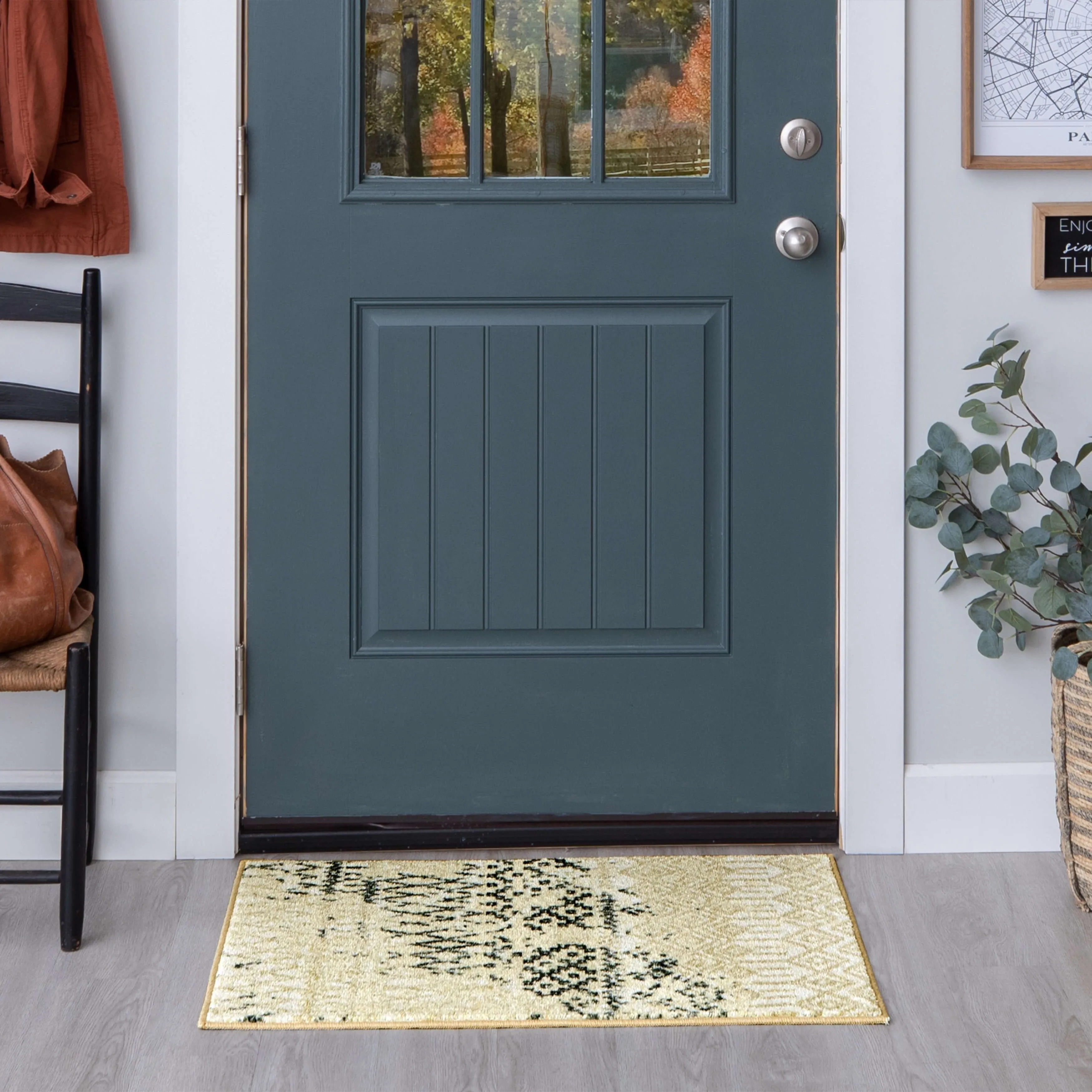 Mohawk Home Prale Transitional Boho Geometric Area Rug