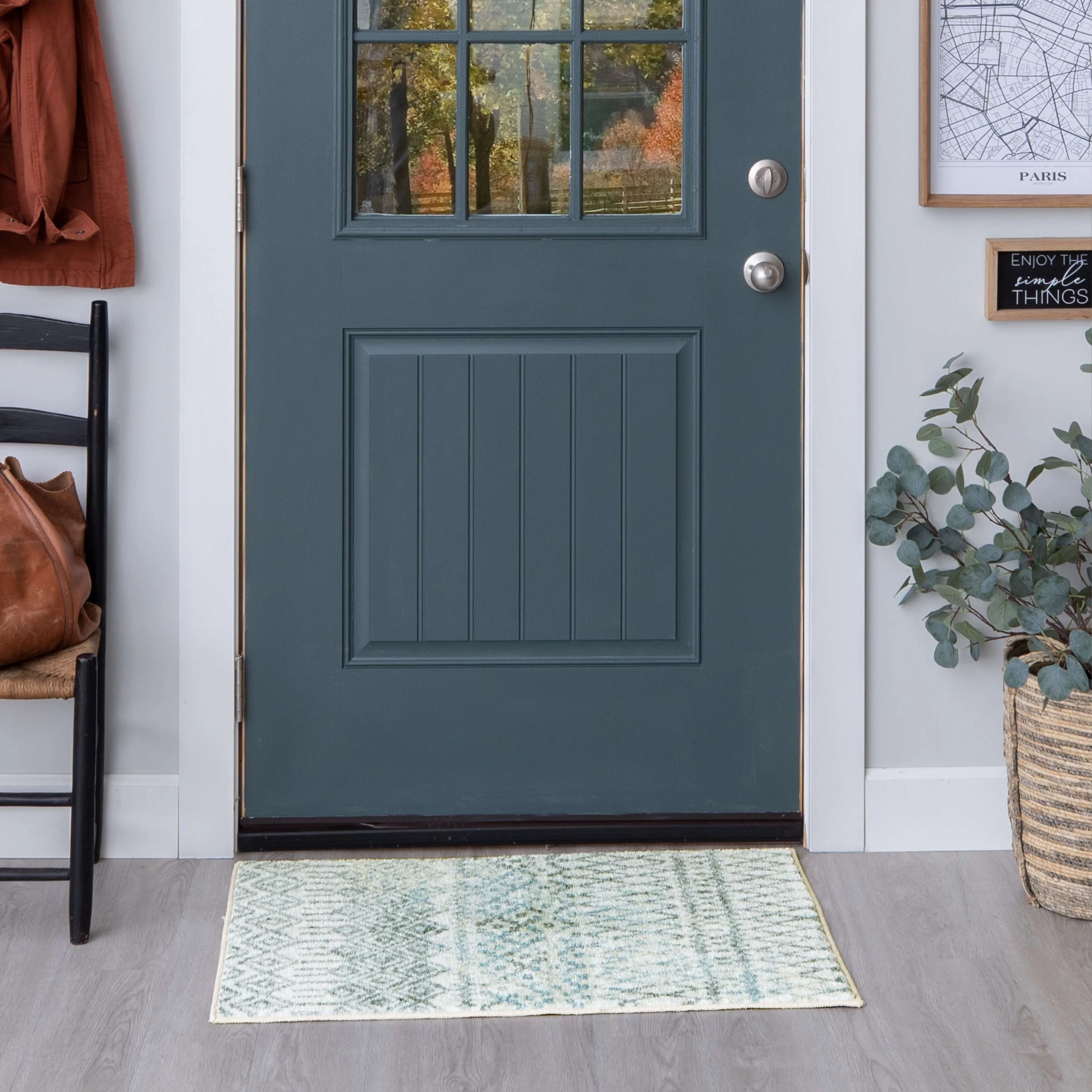 Mohawk Home Prale Transitional Boho Geometric Area Rug