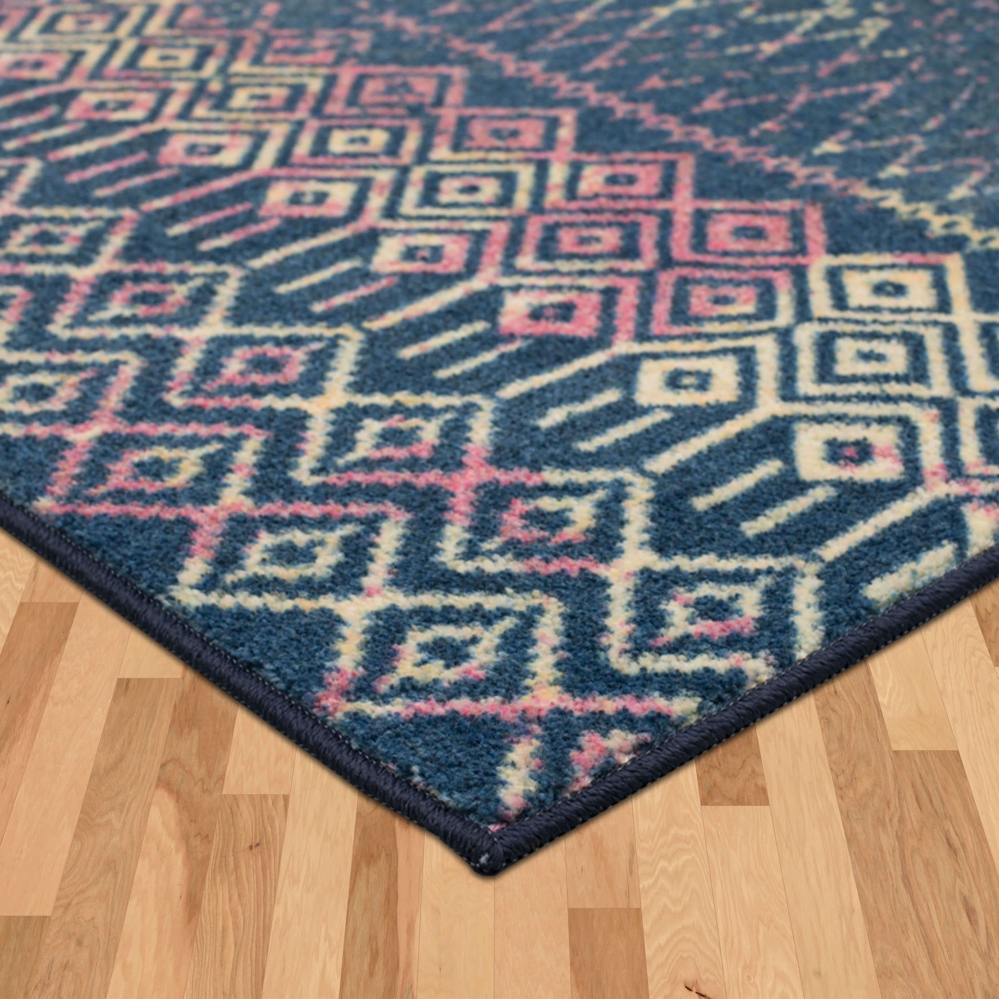 Mohawk Home Prale Transitional Boho Geometric Area Rug