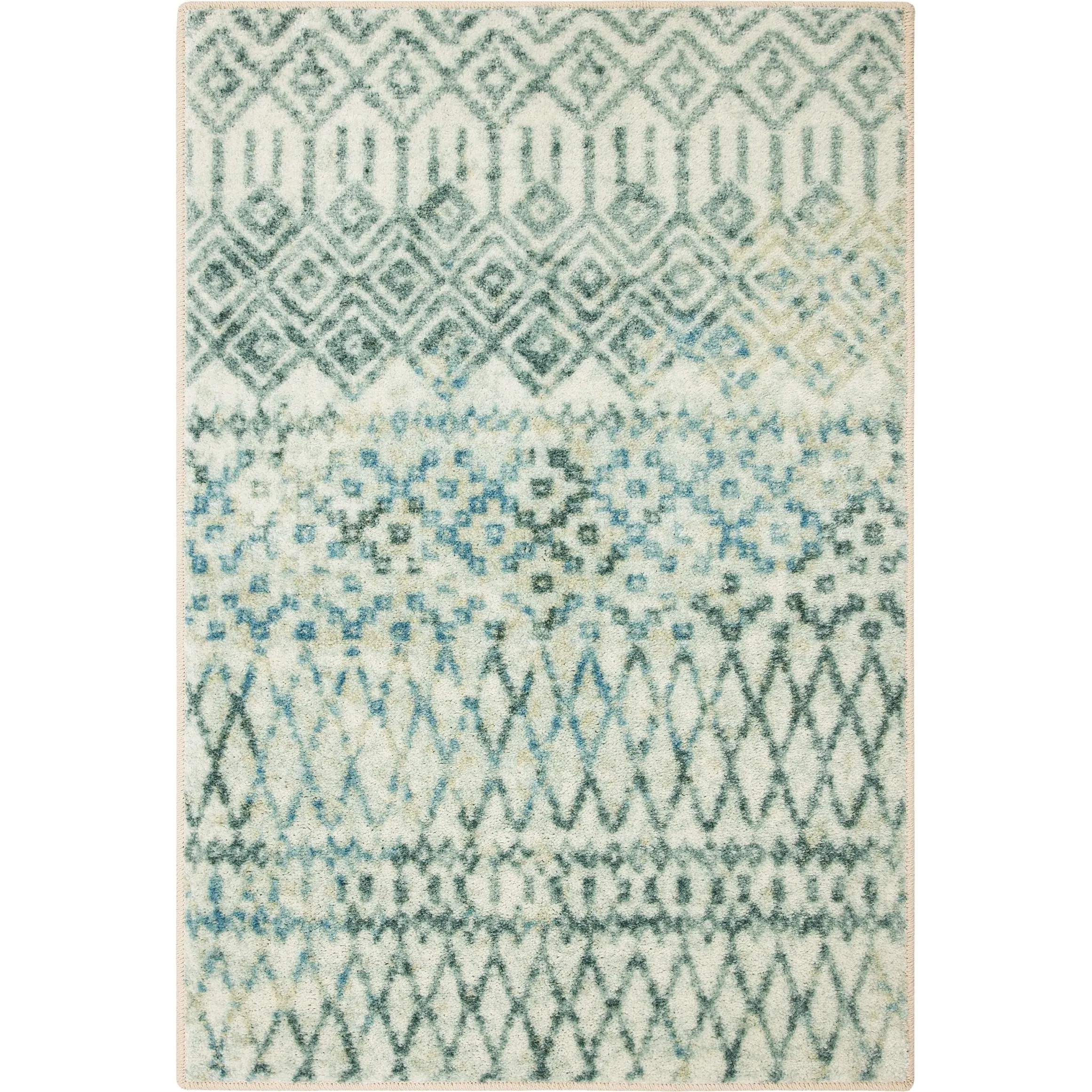 Mohawk Home Prale Transitional Boho Geometric Area Rug